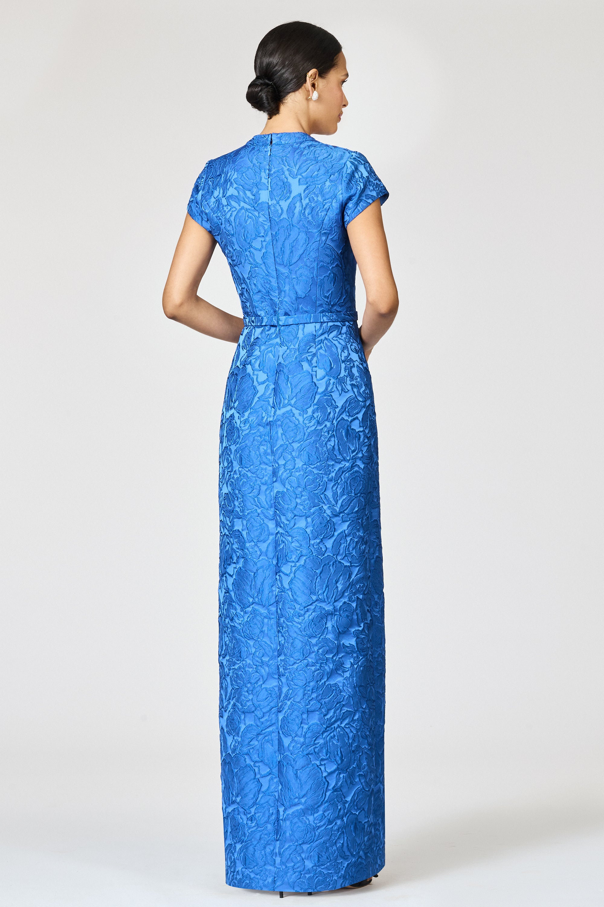 CLOQUE LYNN GOWN - MOONBEAM