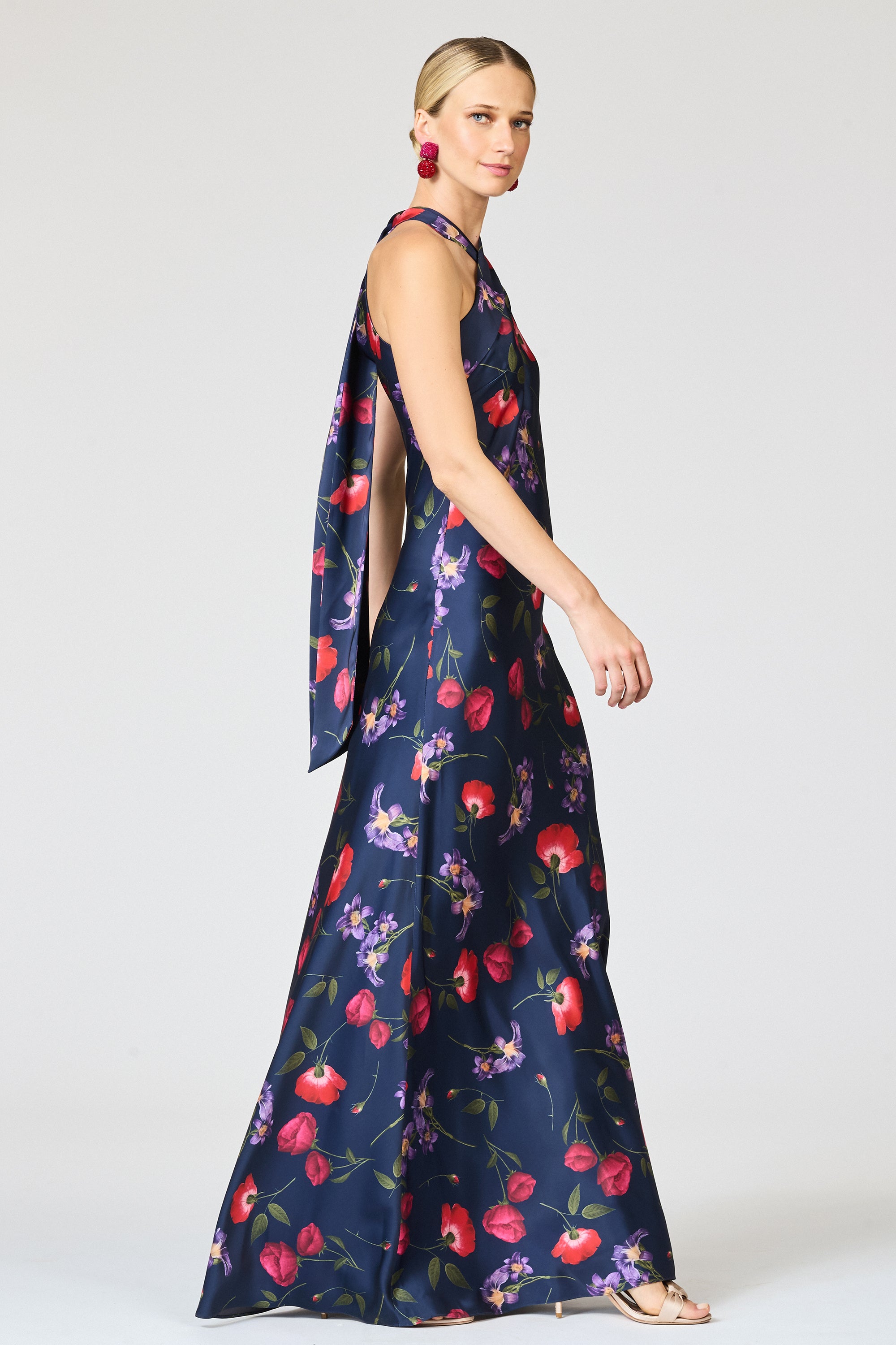 LAURANT GOWN - MIDNIGHT JARDIN