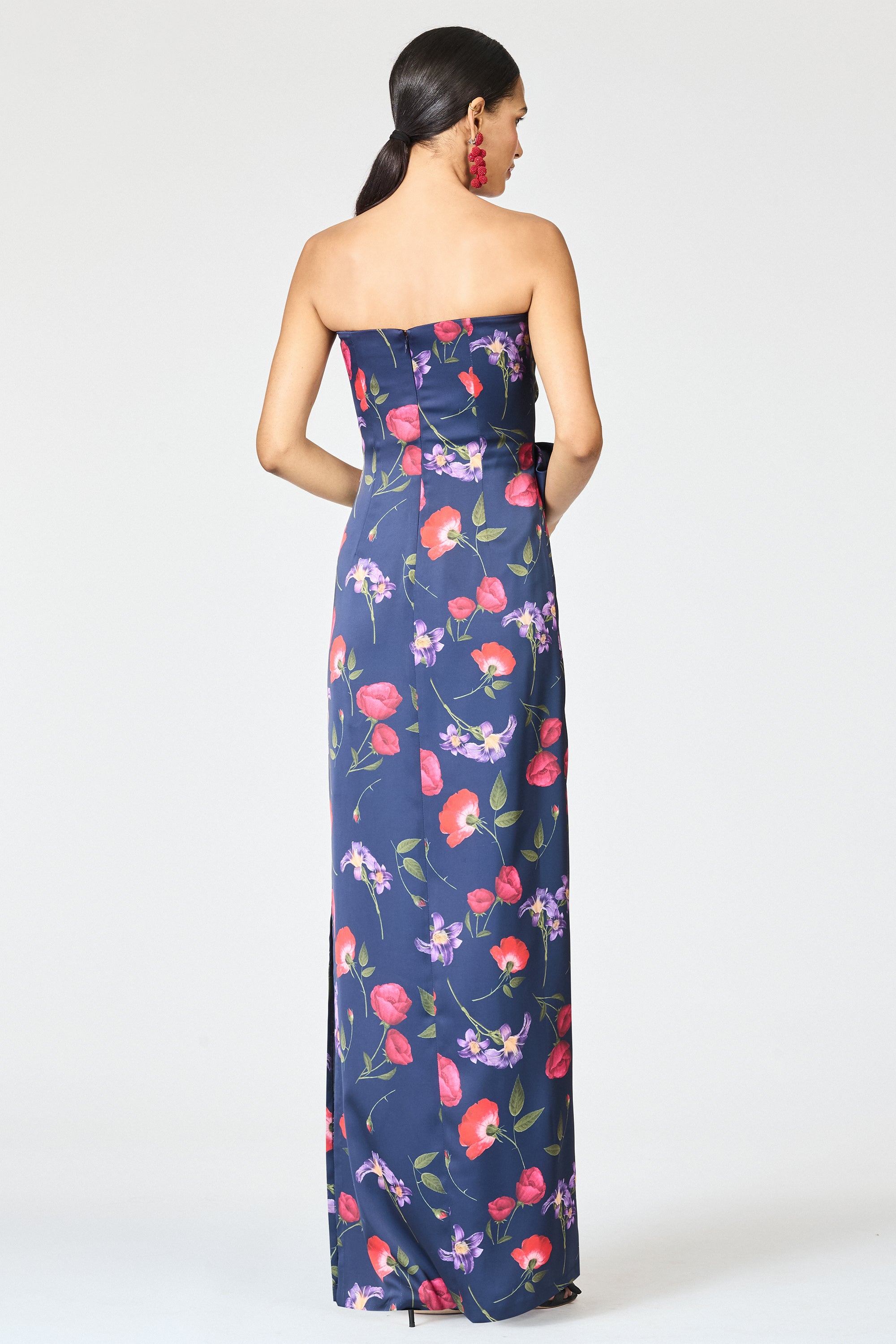 MONROE GOWN - MIDNIGHT JARDIN