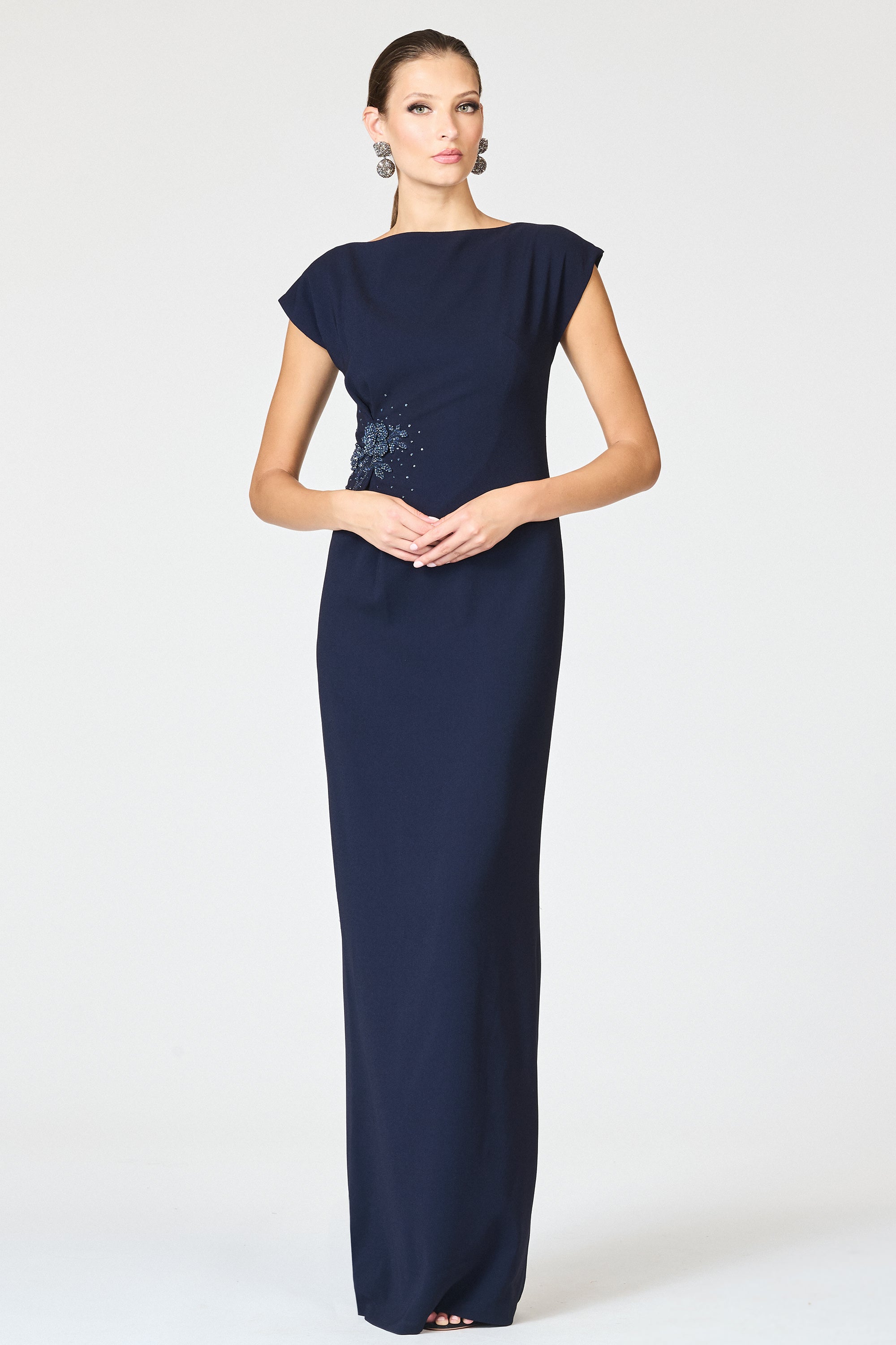 EMBELLISHED KELLY GOWN - MIDNIGHT