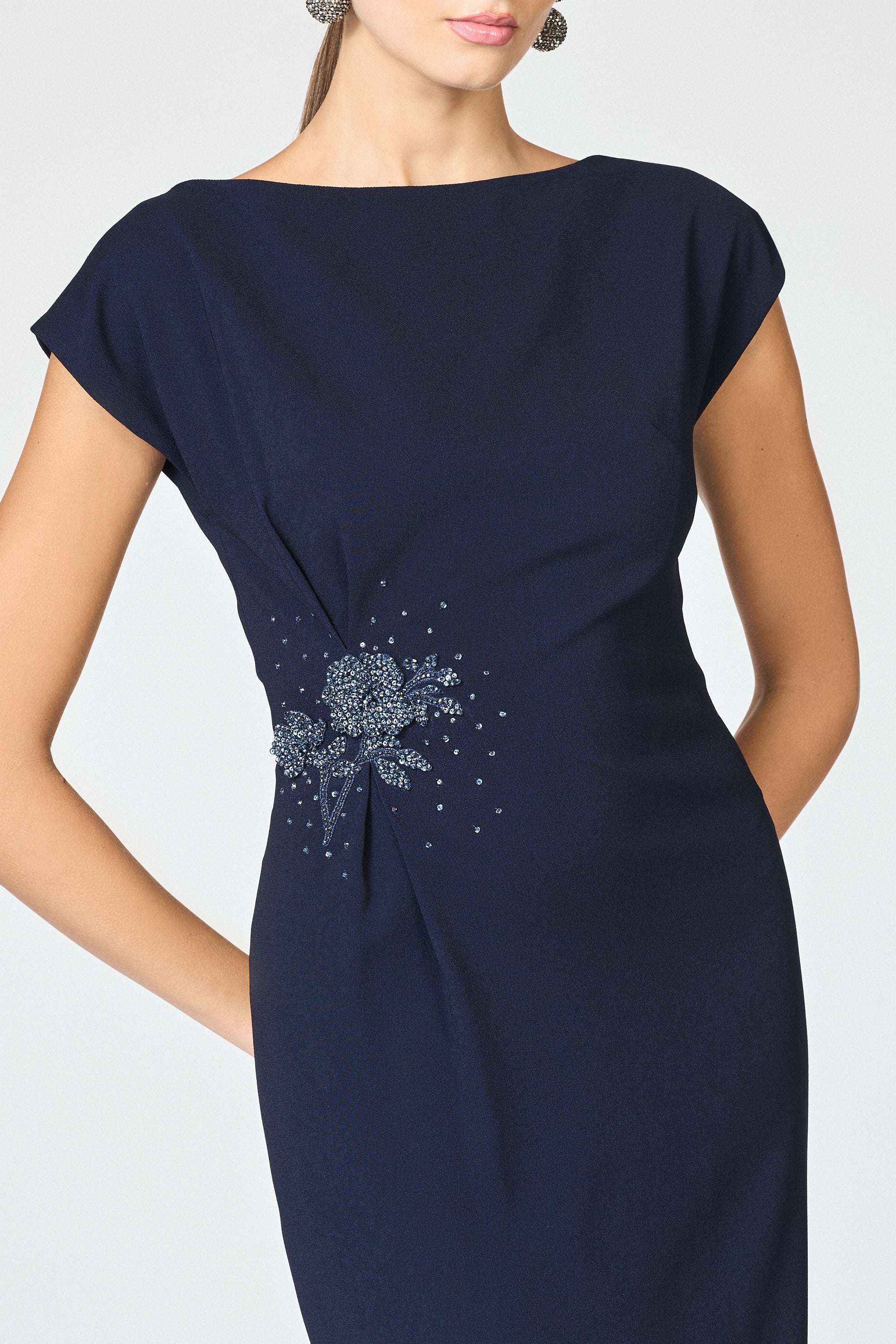 EMBELLISHED KELLY GOWN - MIDNIGHT