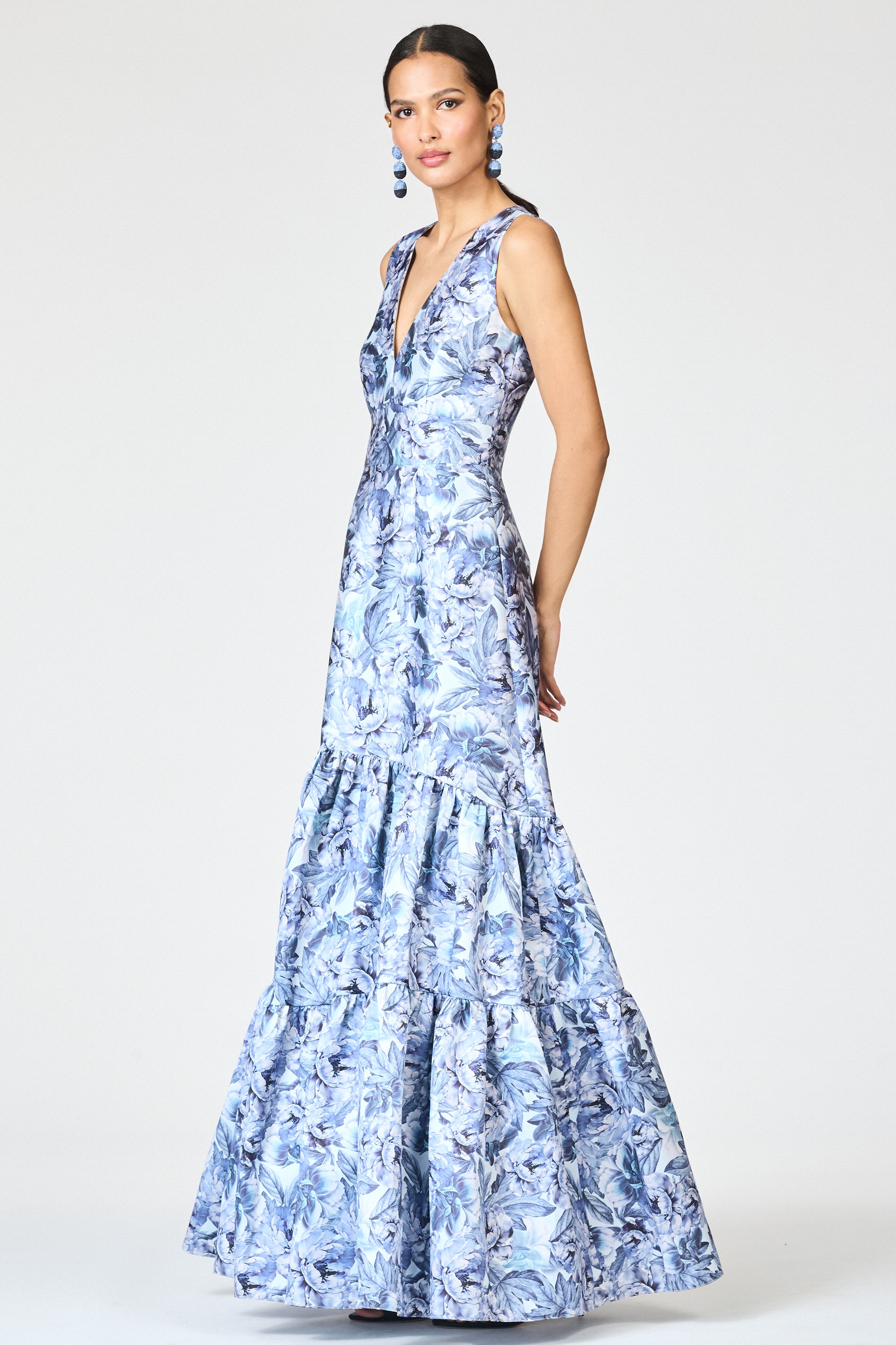 RORI GOWN - FROZEN FLORA