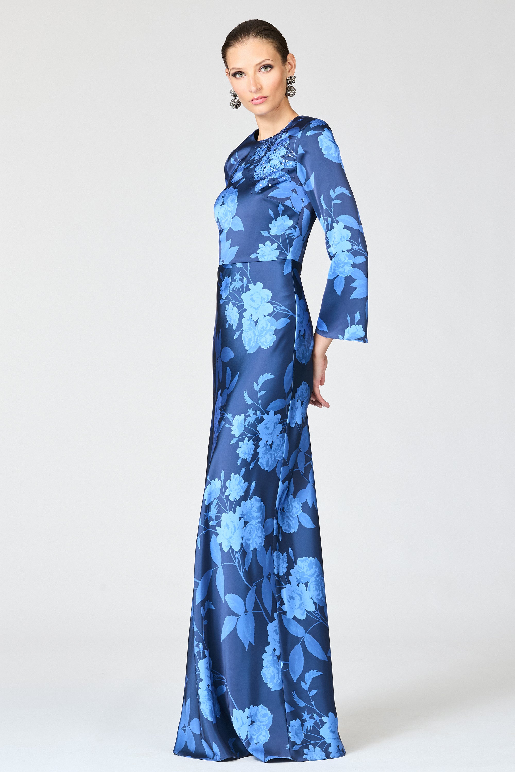 EMBELLISHED ALEX GOWN - GALAXY ROSES