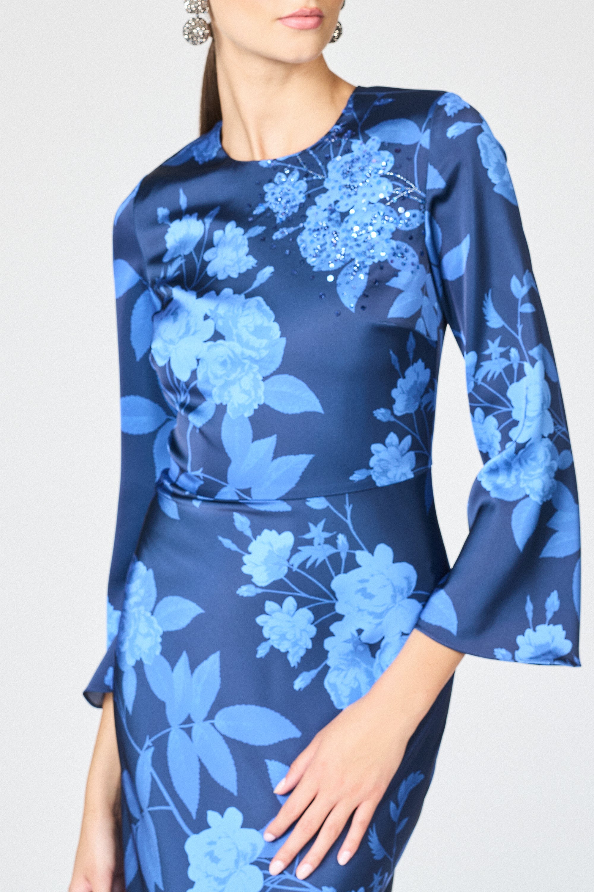 EMBELLISHED ALEX GOWN - GALAXY ROSES