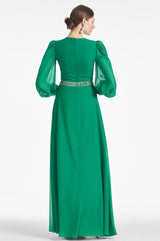 Ramsey Gown - Malachite - Final Sale