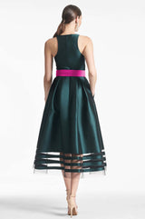 Rani Dress - Forest Green