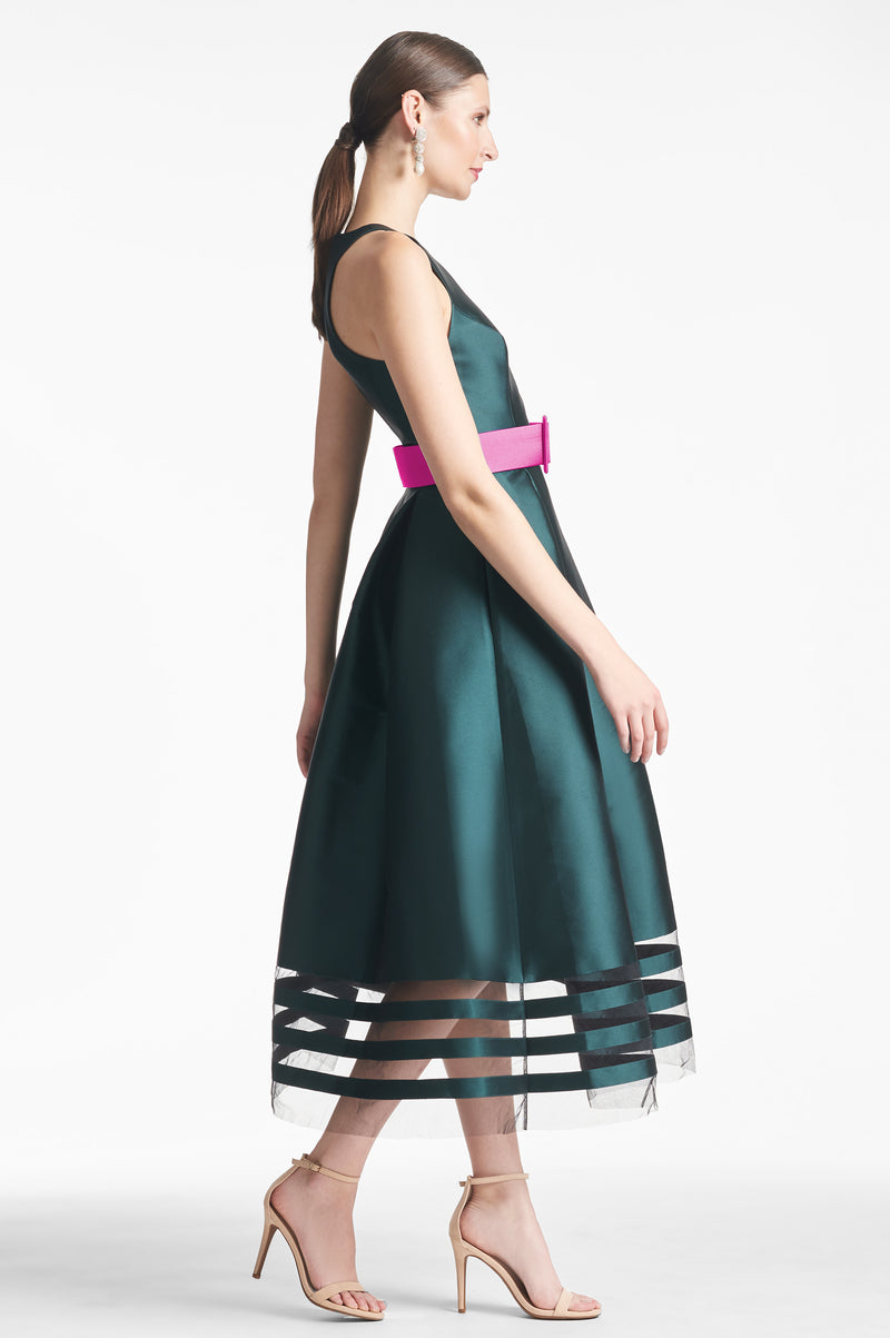 Rani Dress - Forest Green