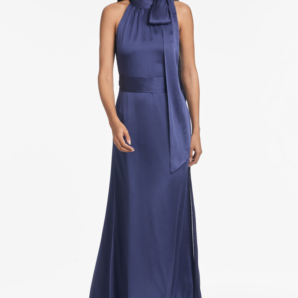 Sachin & Babi Kayla Gown - Deep Cobalt