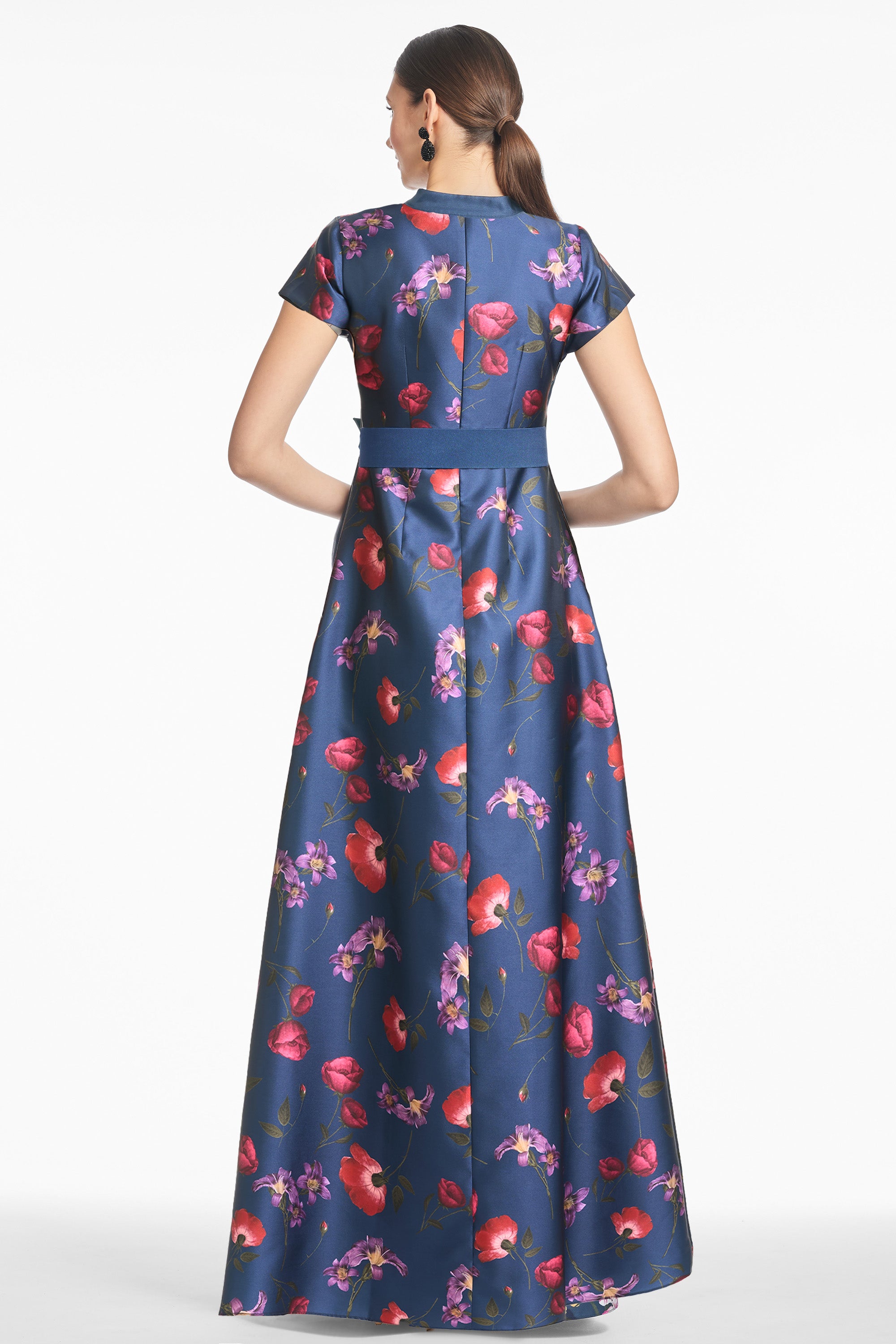 MARTA GOWN - MIDNIGHT JARDIN