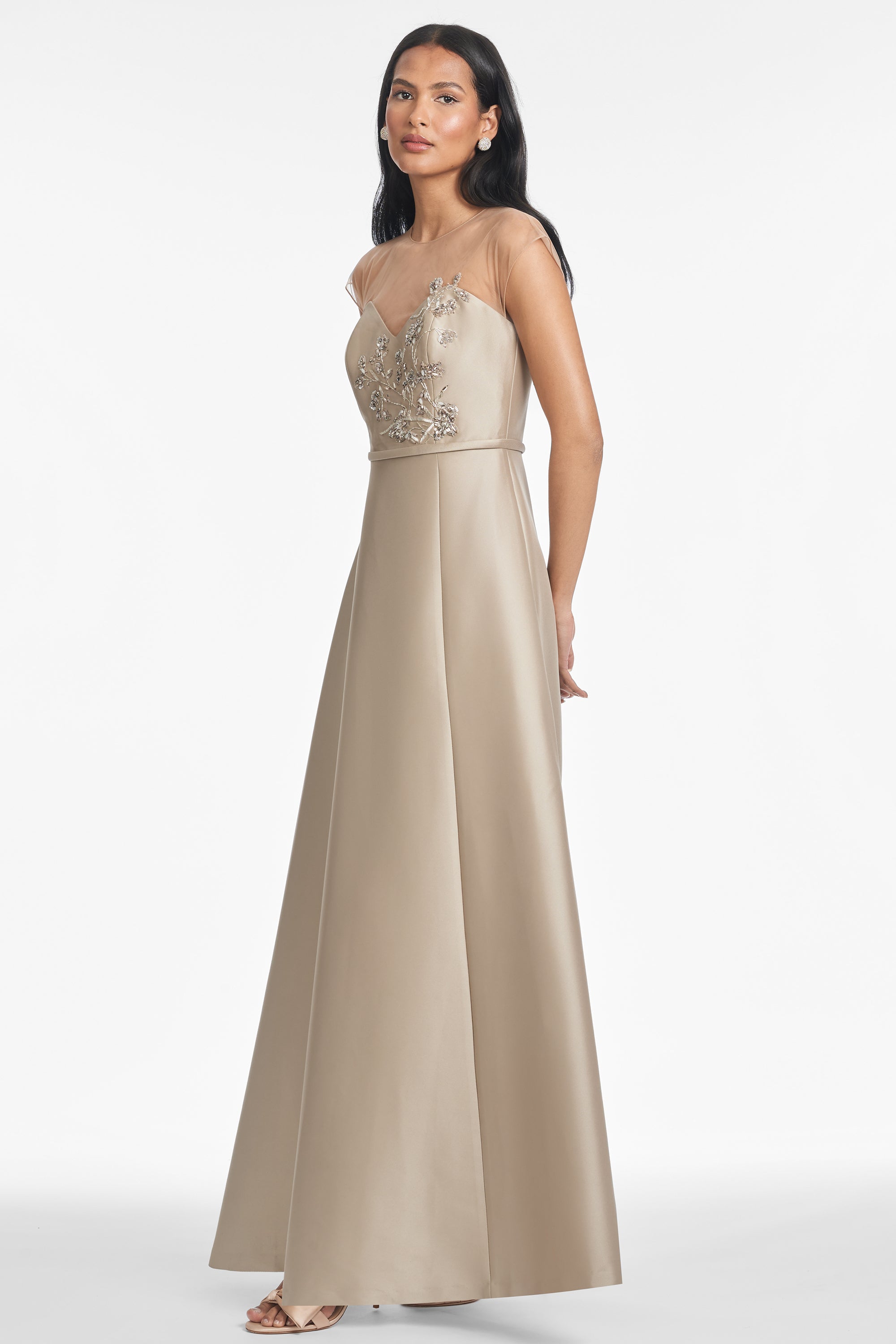 BETSY GOWN - PEWTER