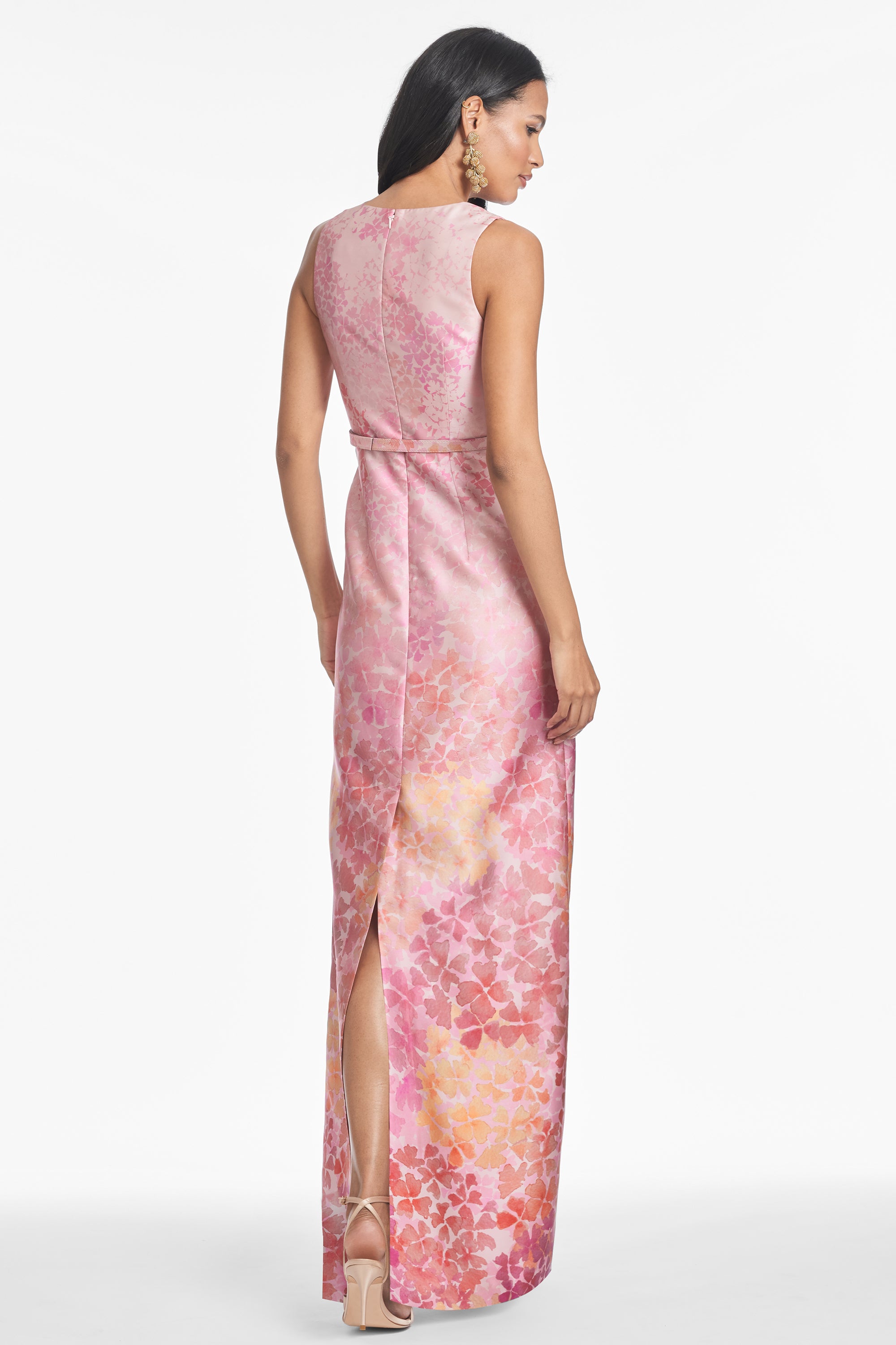 ADELLYN GOWN - LIGHT SUNSET HYDRANGEA