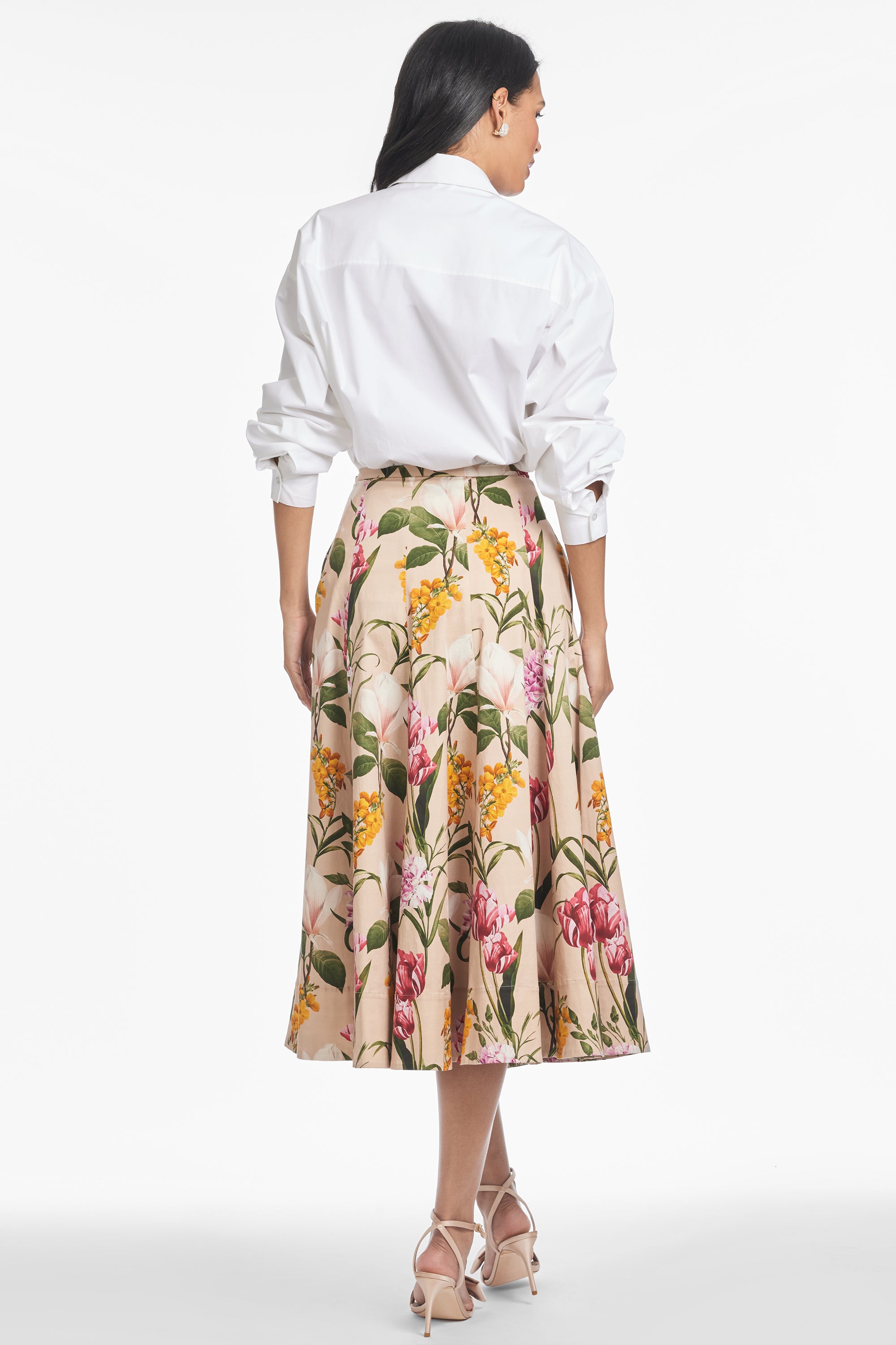 TRIXIE SKIRT - FRENCH BRISTRE BLOSSOMS