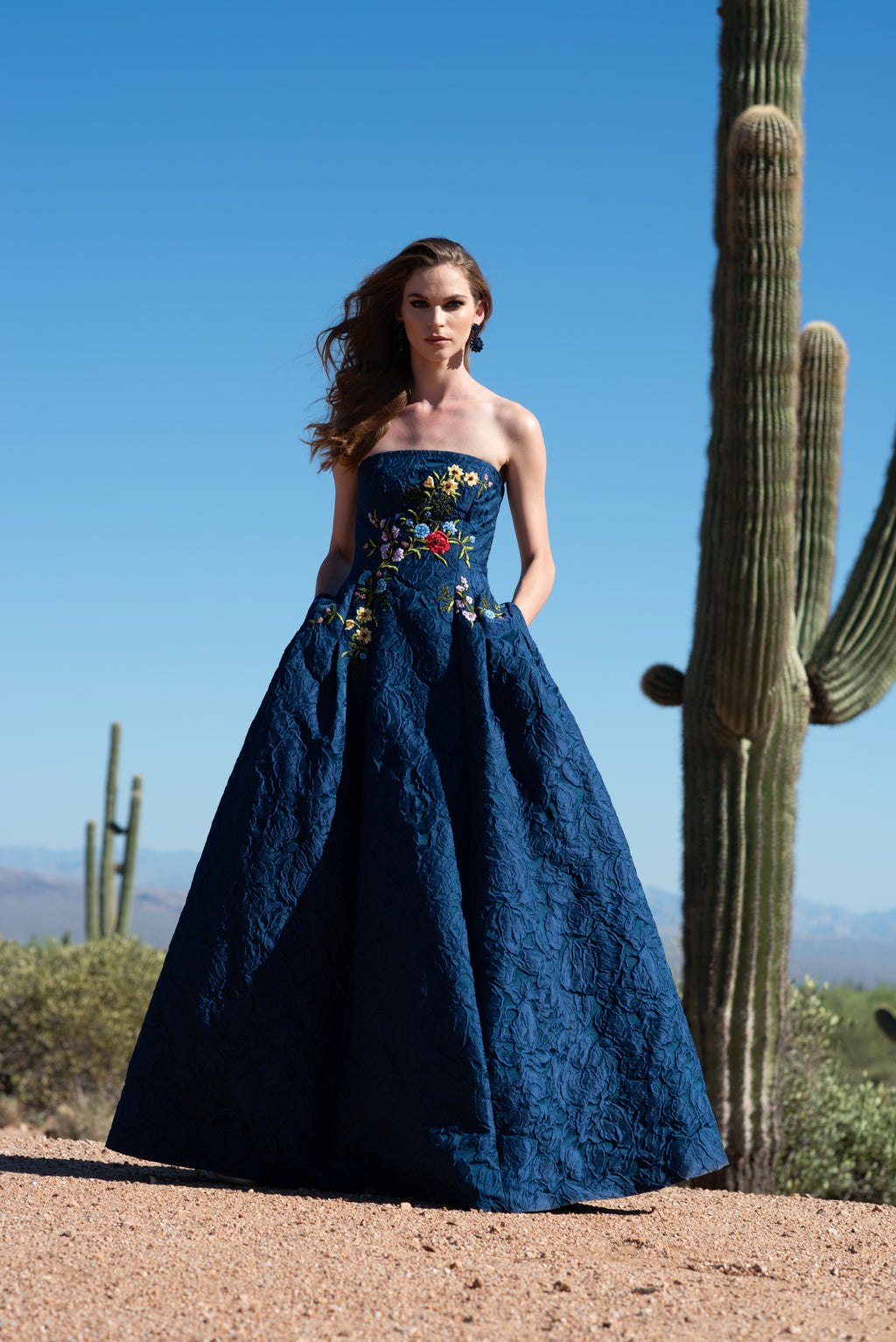 Belle Gown in Midnight - Sachin & Babi