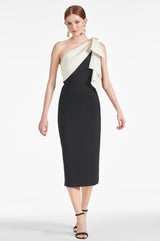 Shane Dress - Ivory/Black