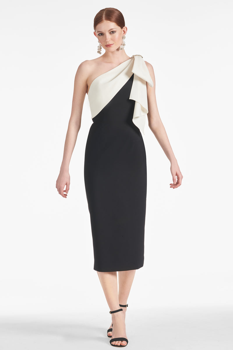 Shane Dress - Ivory/Black