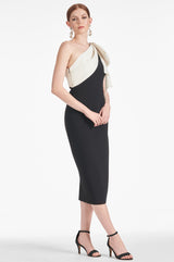 Shane Dress - Ivory/Black