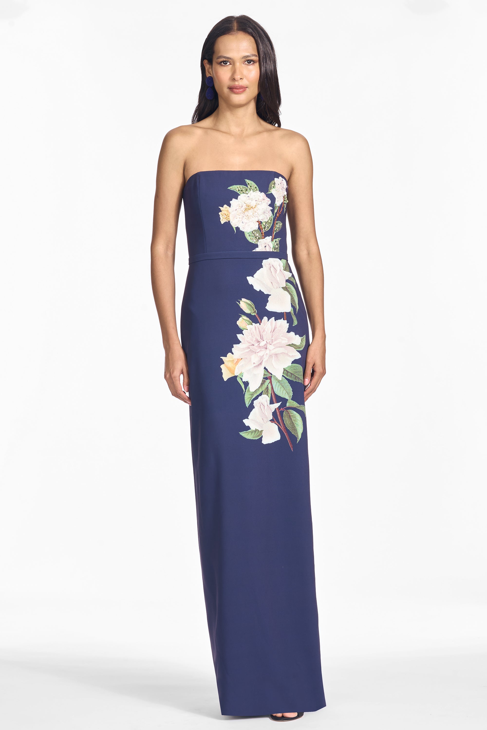 EMBELLISHED SOPHIA GOWN - EVENING GARDENIA