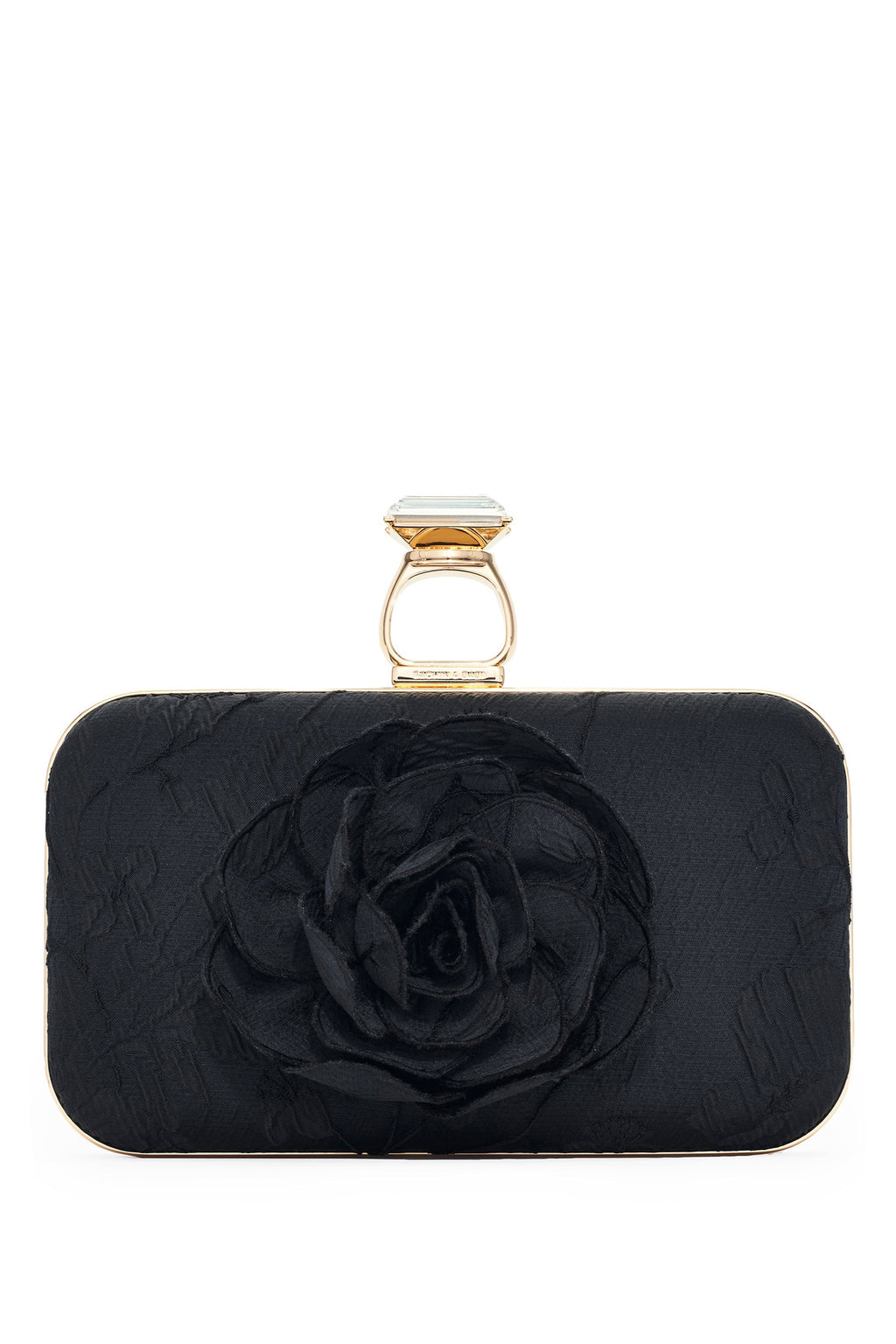 ON ROCKS ROSE CLUTCH