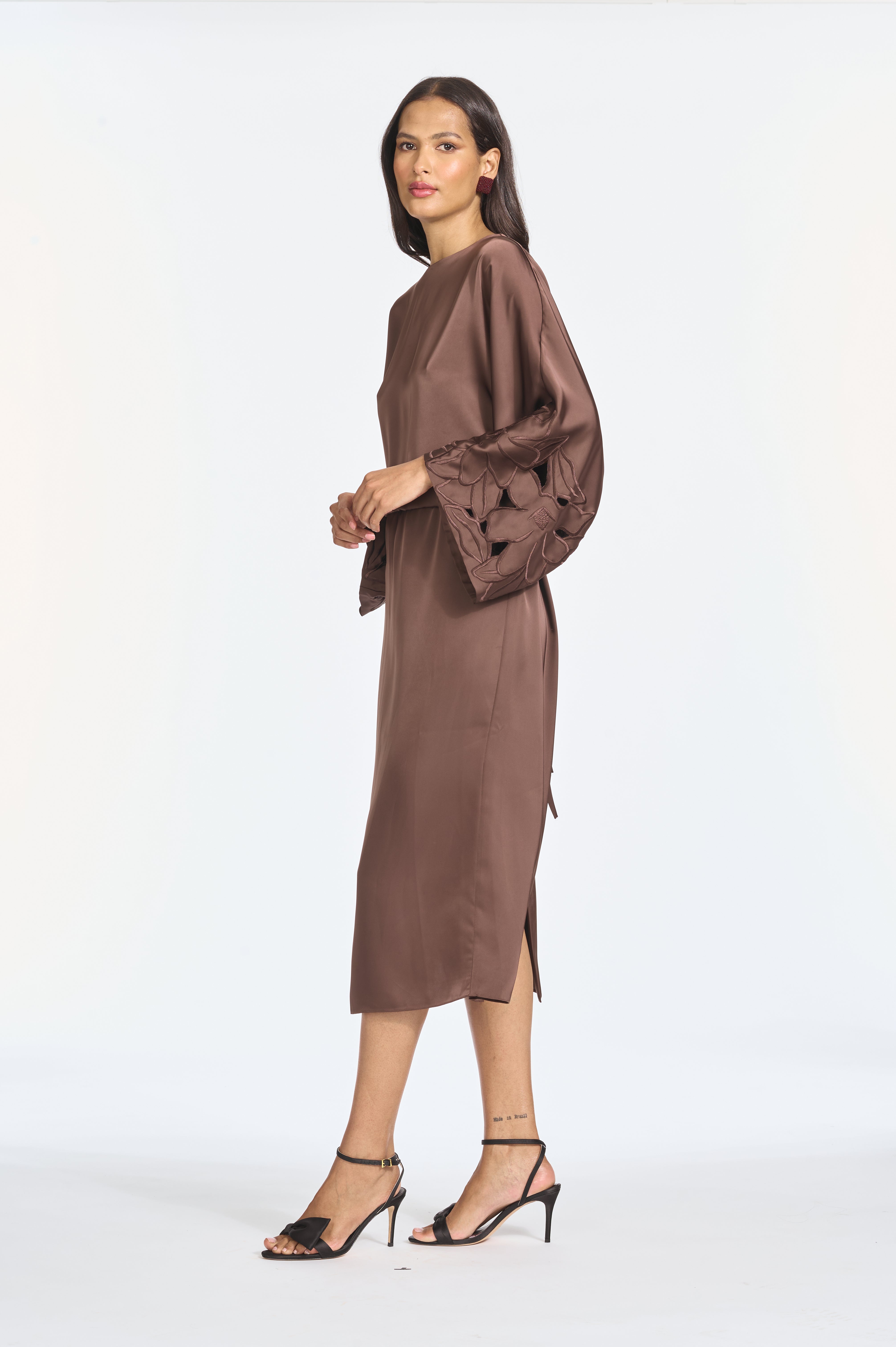 Kiera dress   ganache