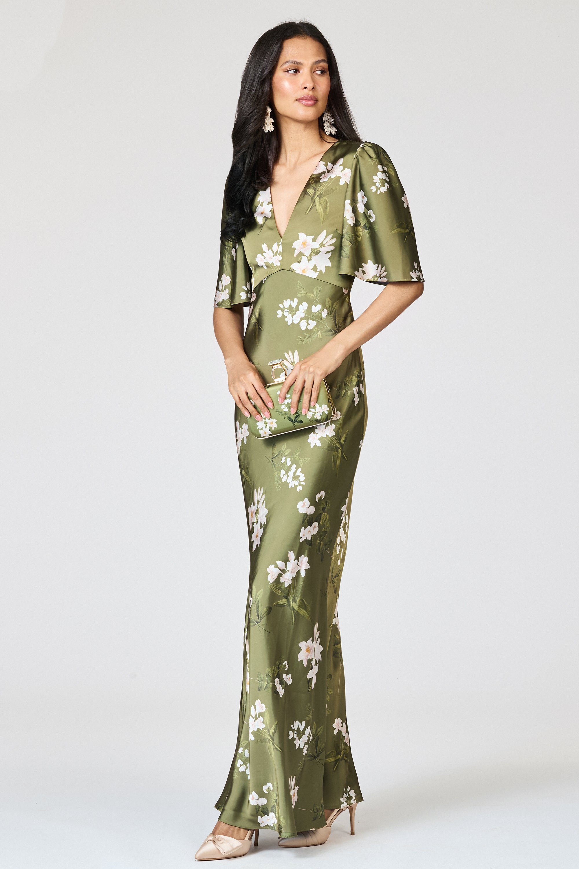 MAE GOWN - MOSS FORMOSA
