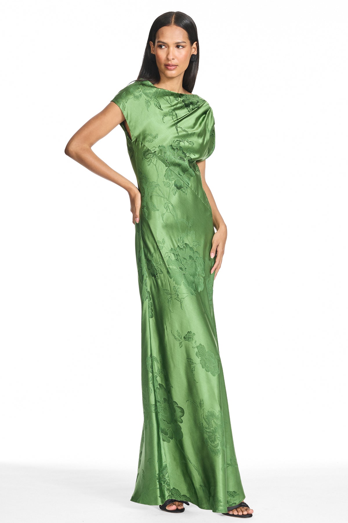 BARKLEY GOWN - WASABI
