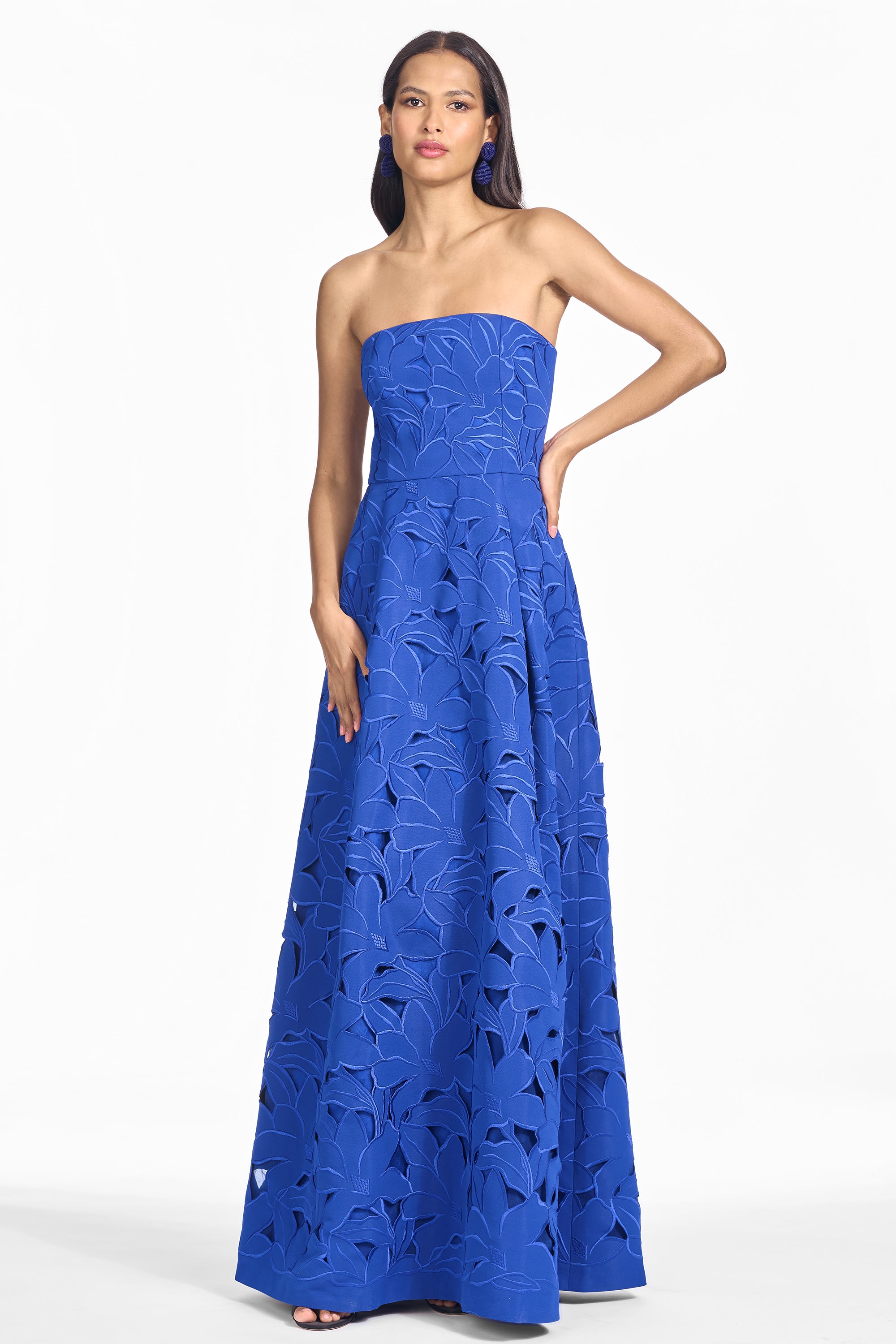ANASTASIA GOWN - IMPERIAL BLUE