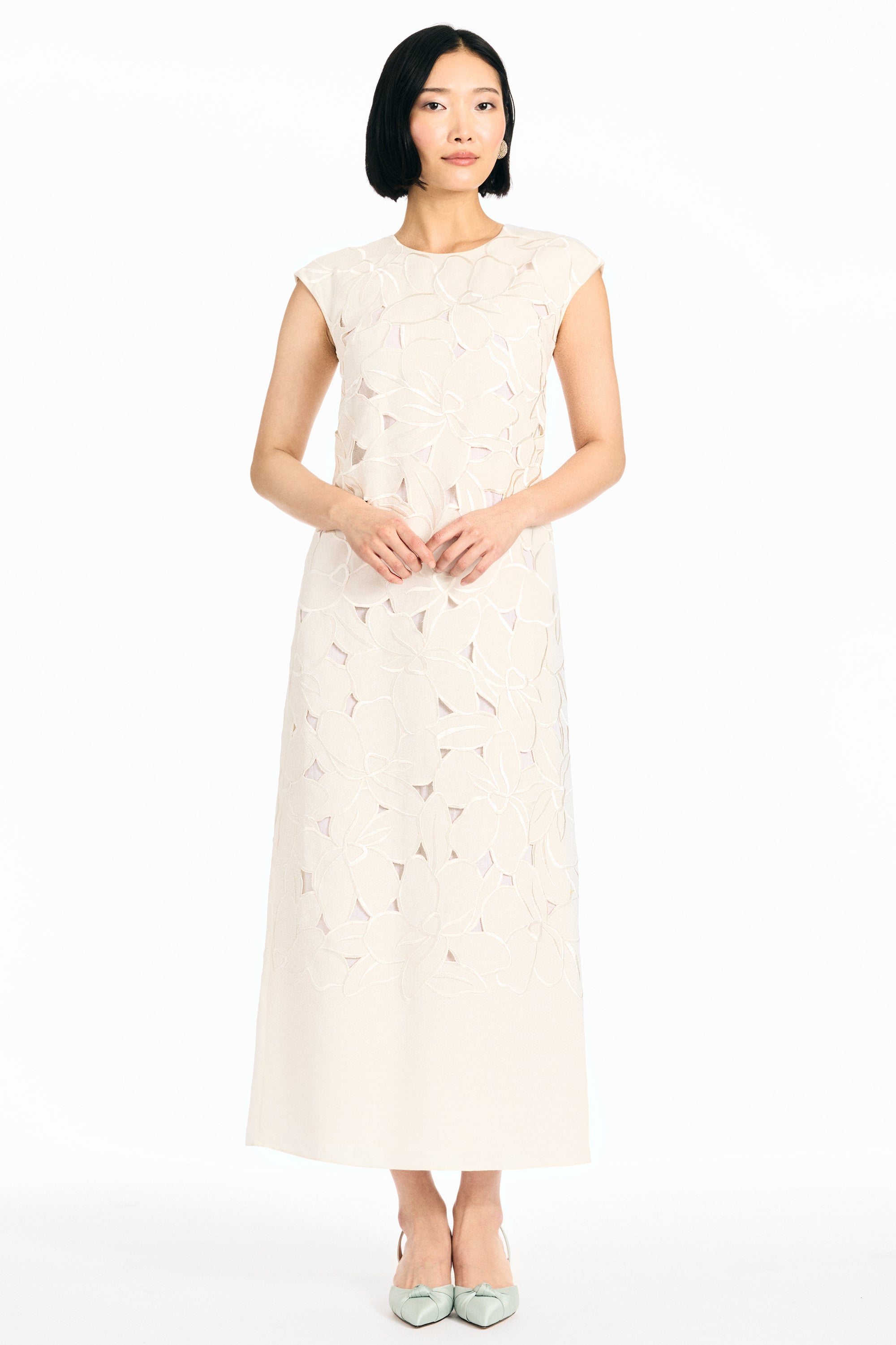 ANNE DRESS - ALABASTER