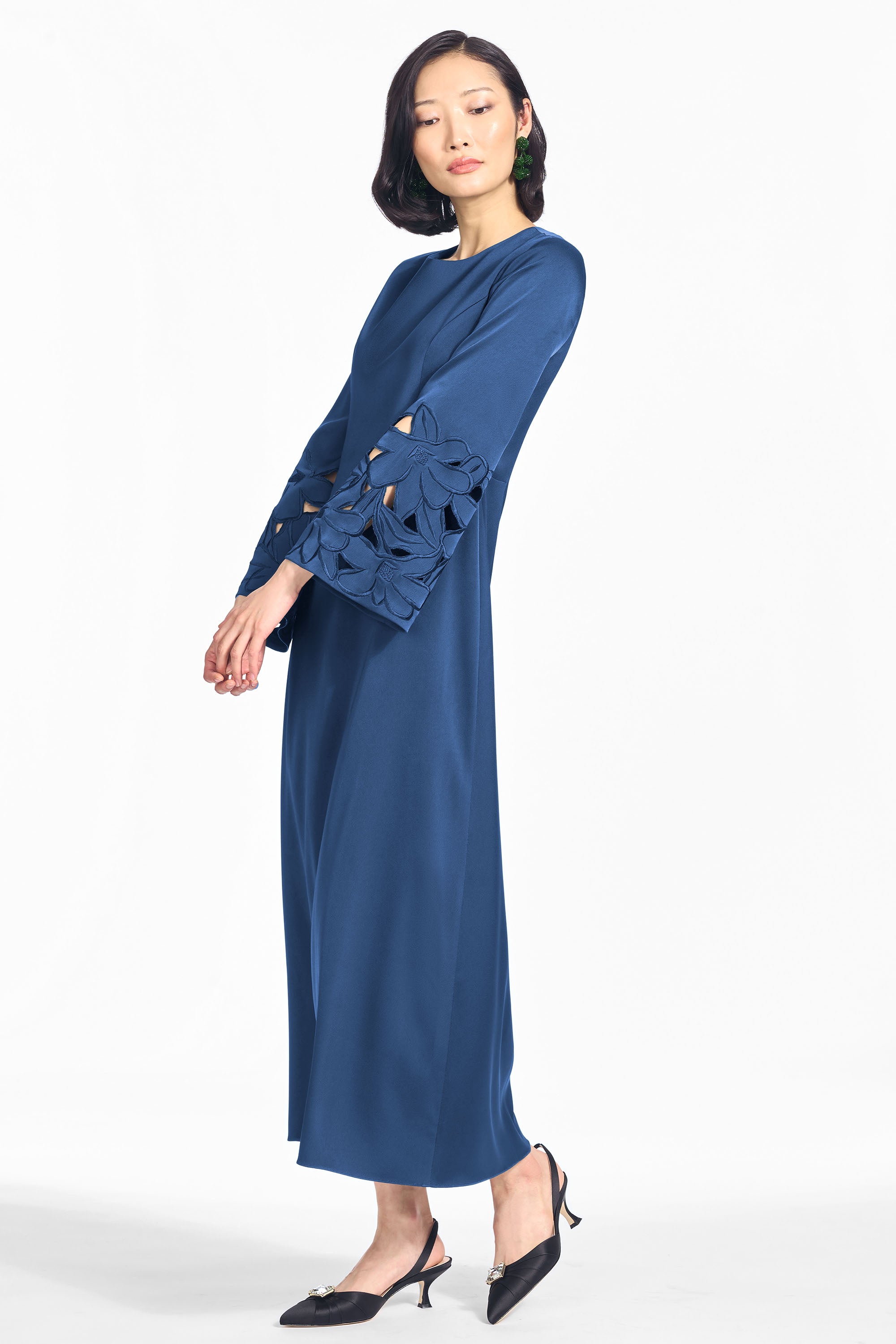 JULES DRESS - OCEAN BLUE