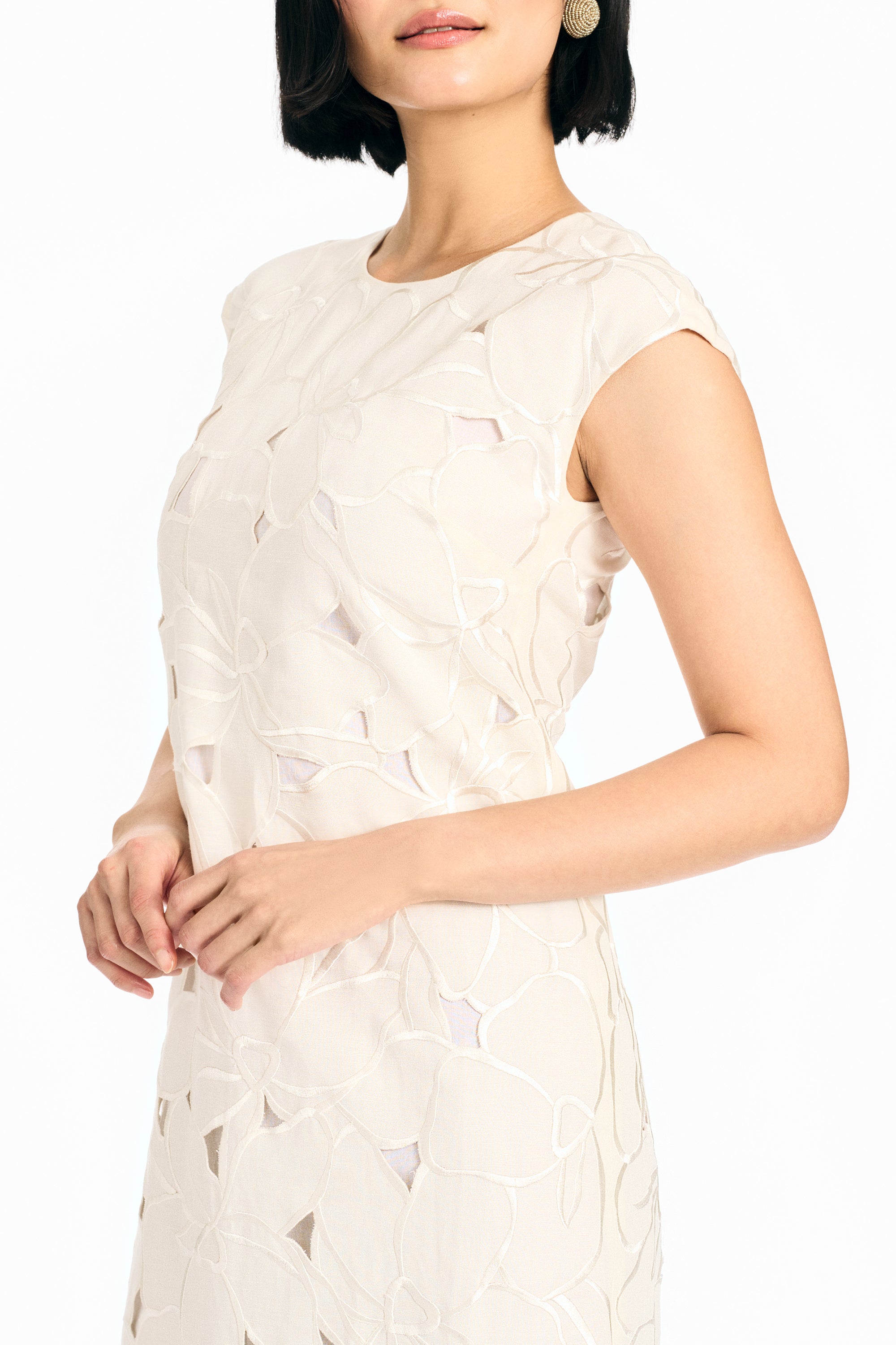 ANNE DRESS - ALABASTER