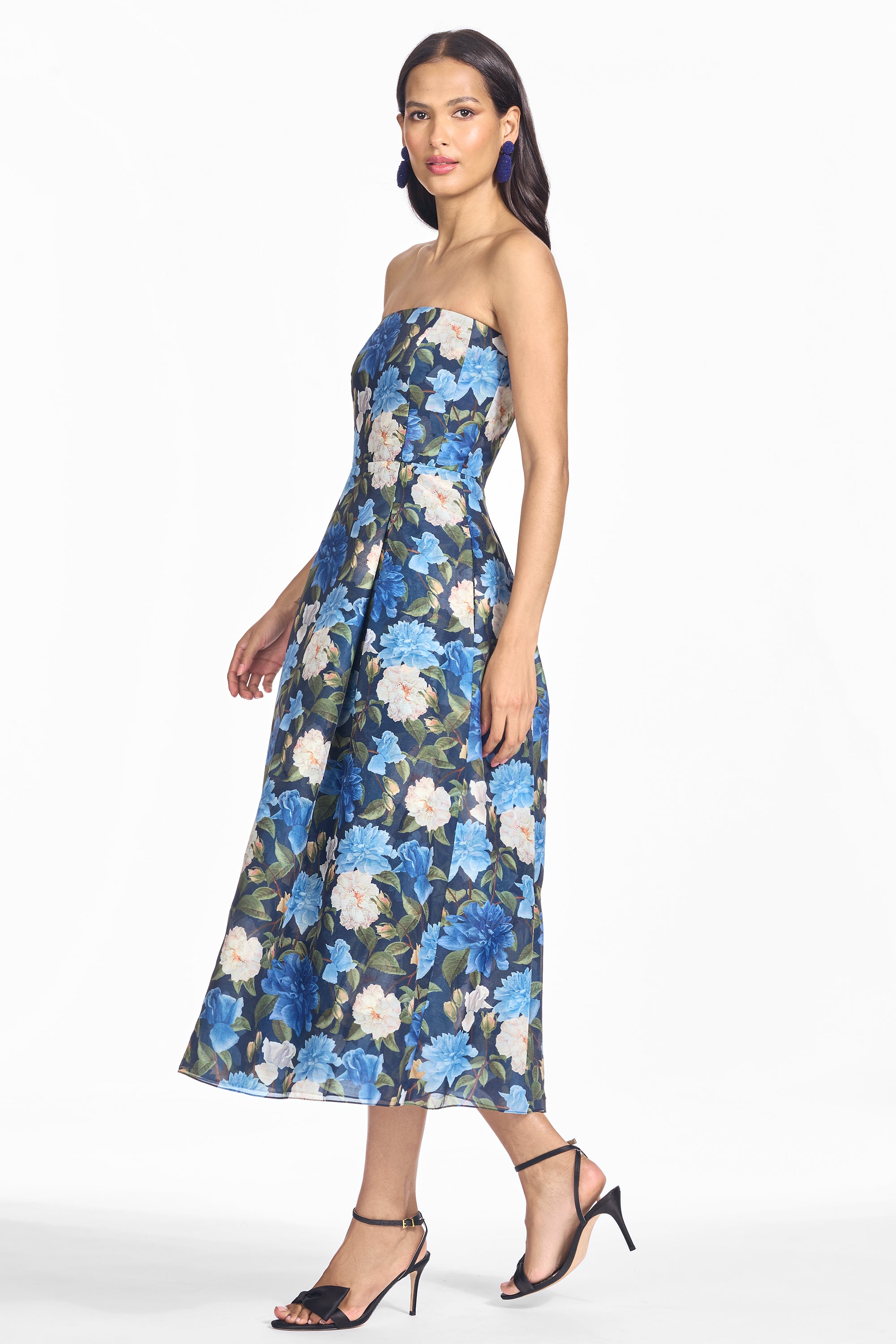 Shay dress   porcelain botanica