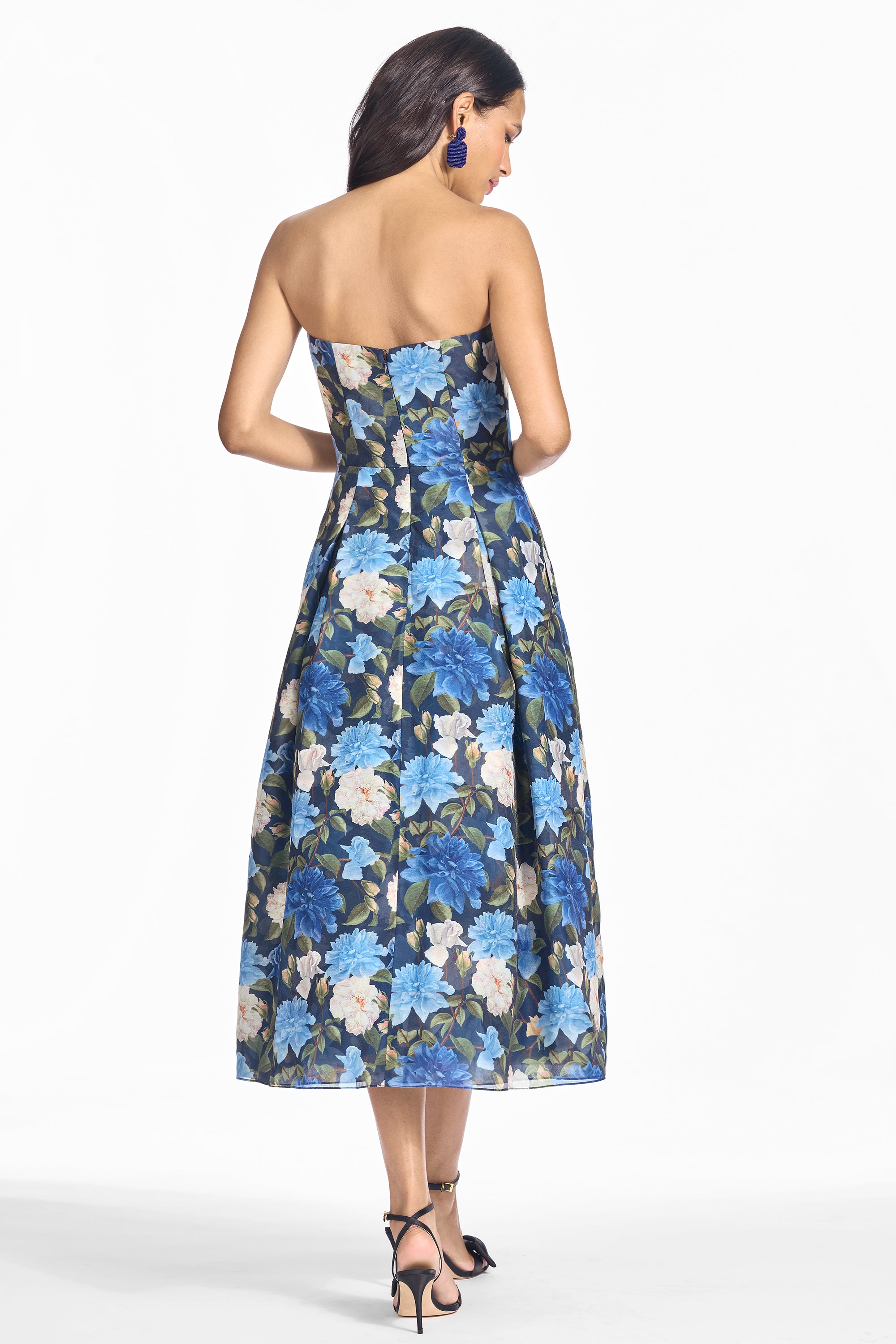 Shay dress   porcelain botanica