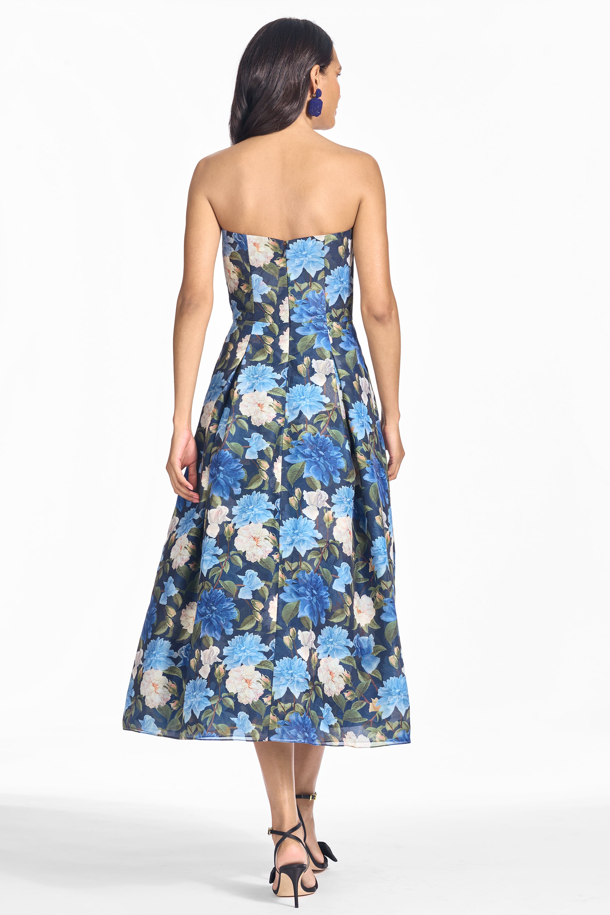 Shay dress   porcelain botanica