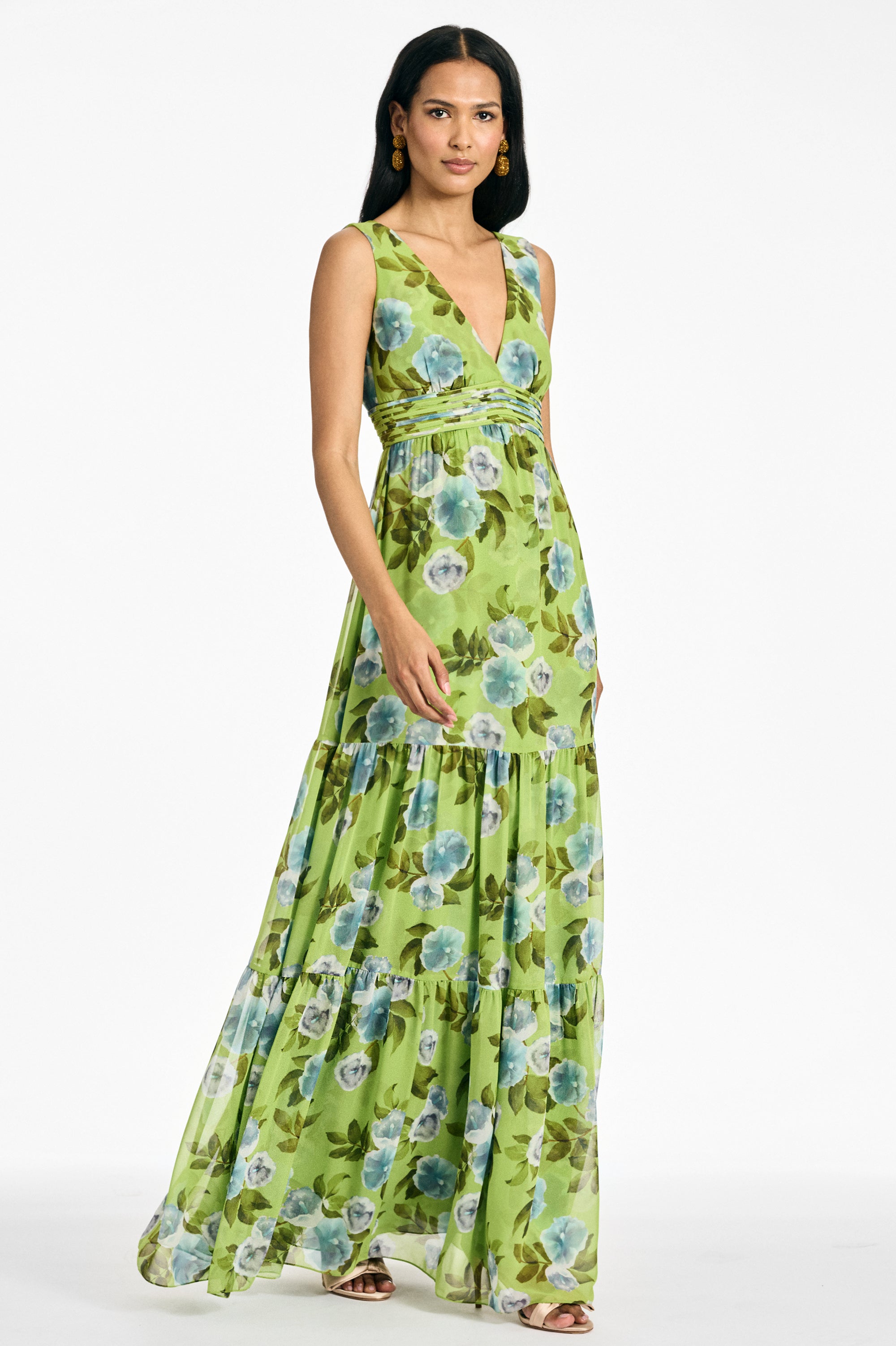 EMILIE GOWN - CITRUS MORNING GLORY