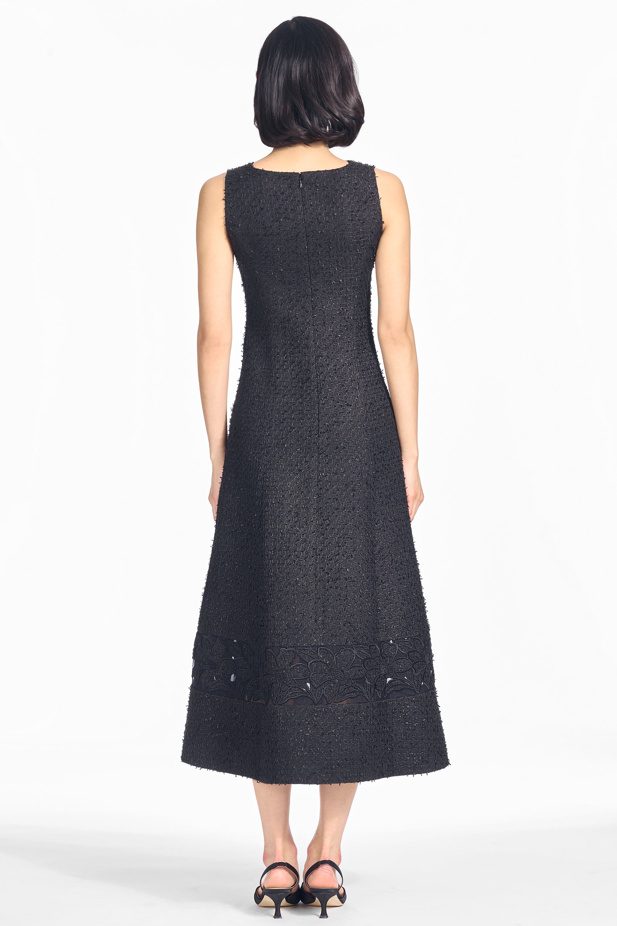 Michaela dress   carbon roses