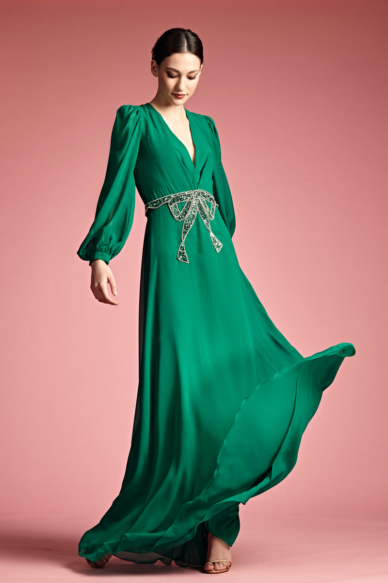 Ramsey Gown - Malachite - Final Sale