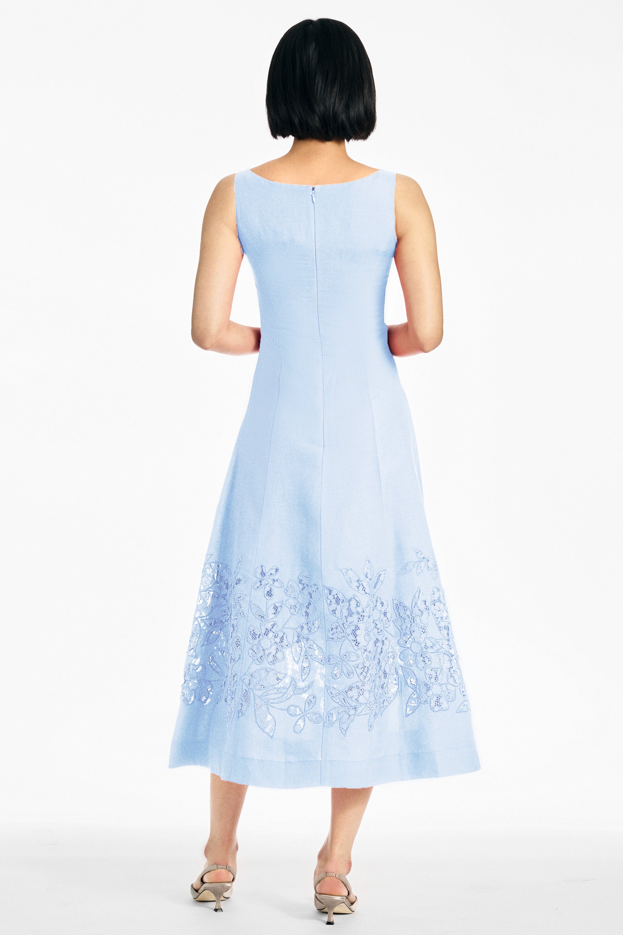 BRITTANY DRESS - DELFT BLUE