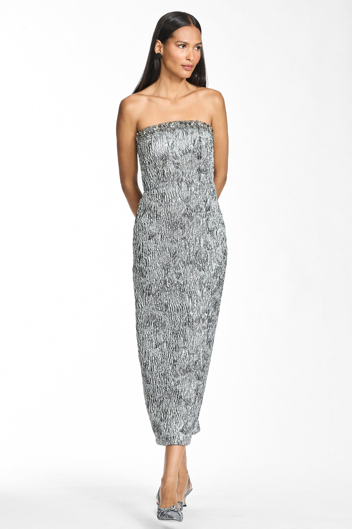 NATALIA DRESS - GRAPHITE