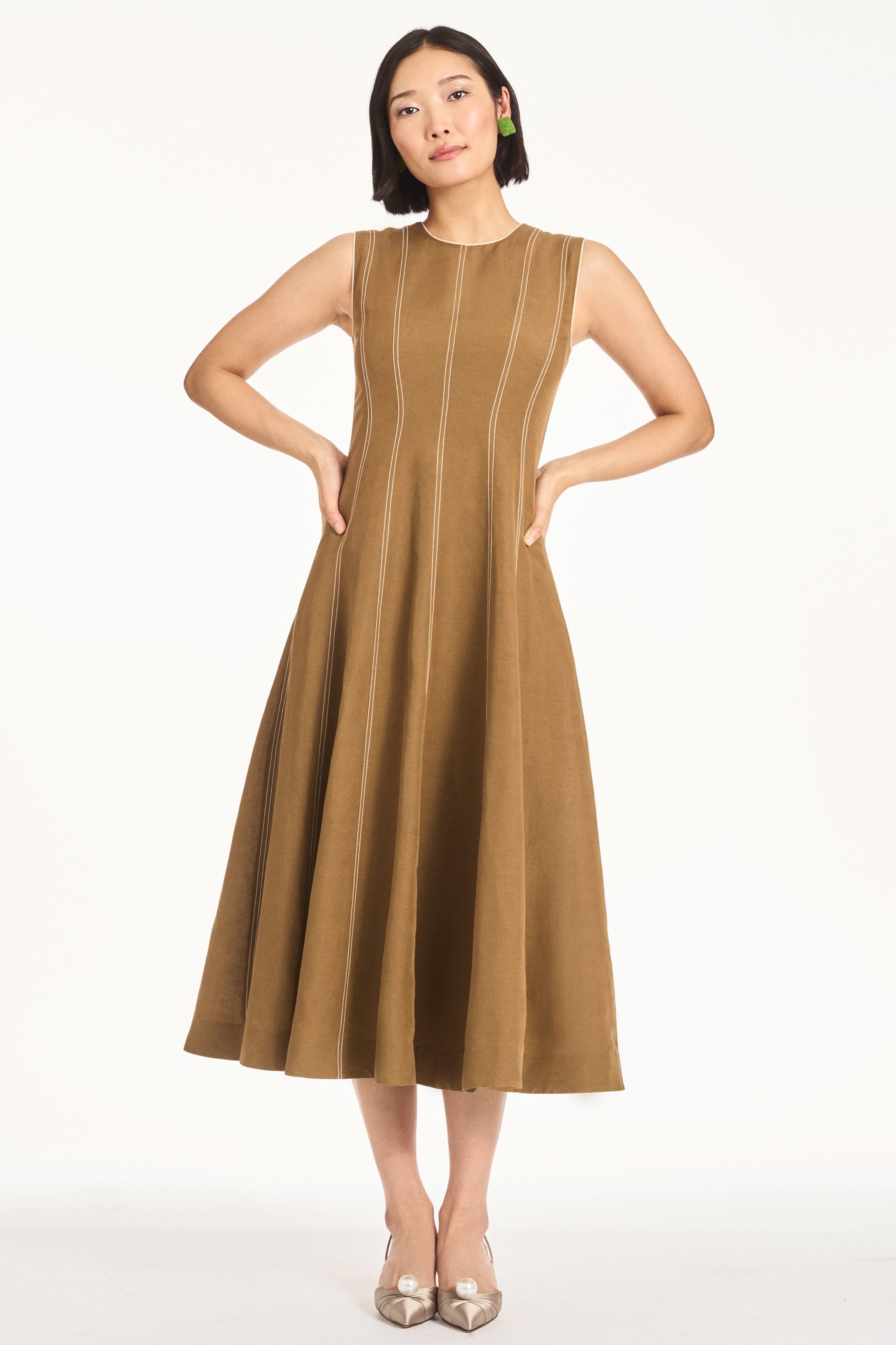 MARIPOSA DRESS - TOFFEE