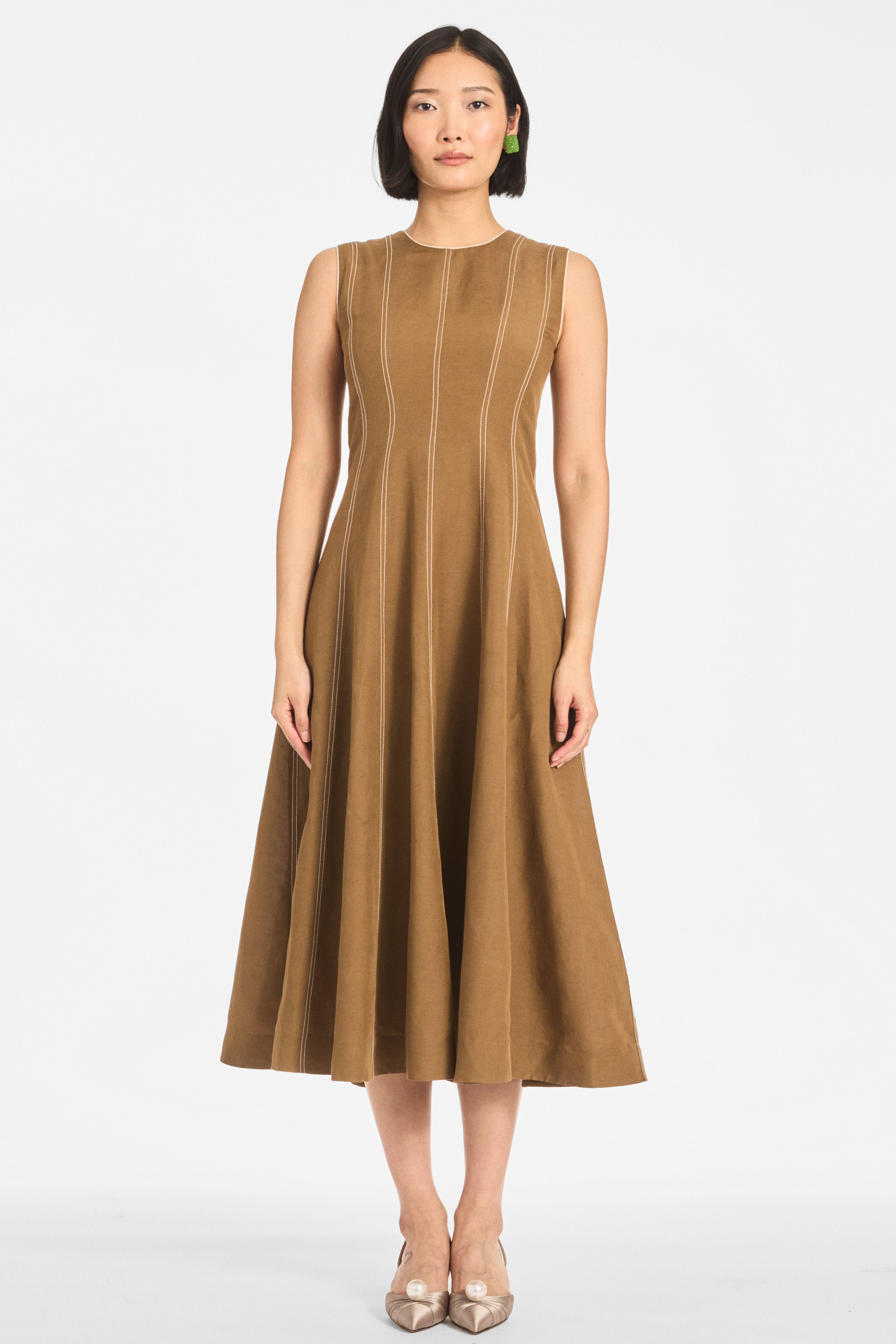 MARIPOSA DRESS - TOFFEE