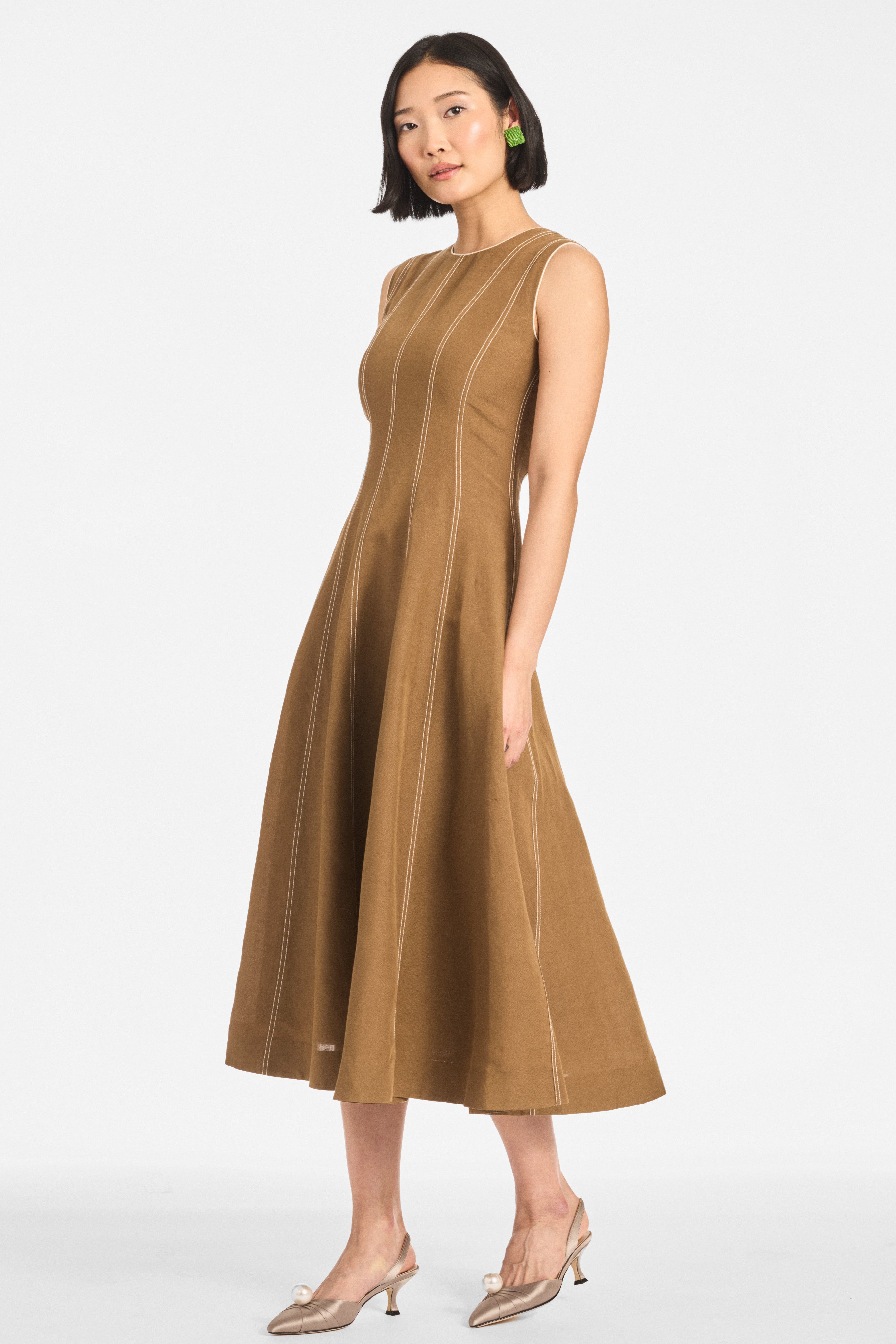 MARIPOSA DRESS - TOFFEE