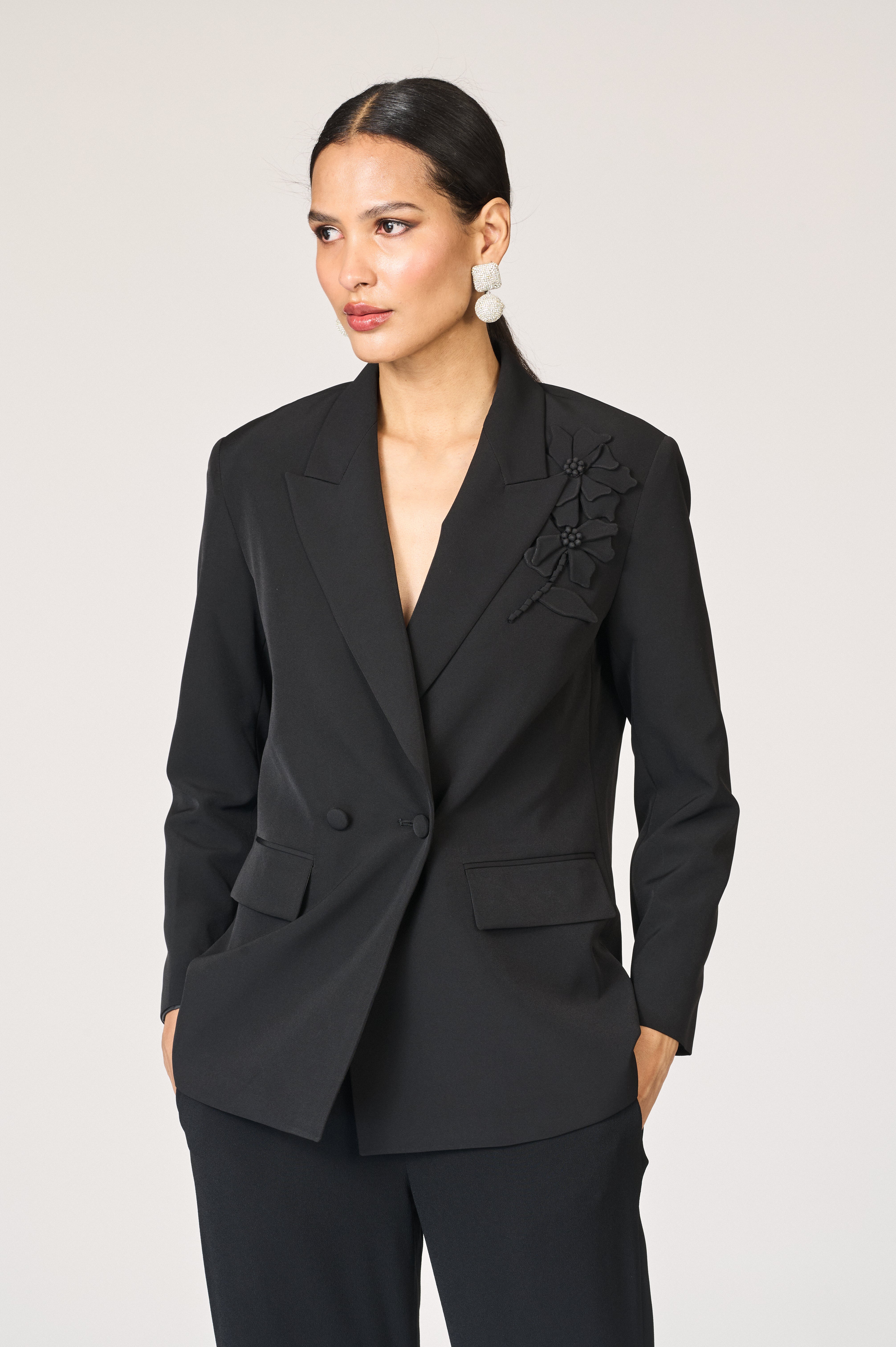 CRAWFORD BLAZER - BLACK
