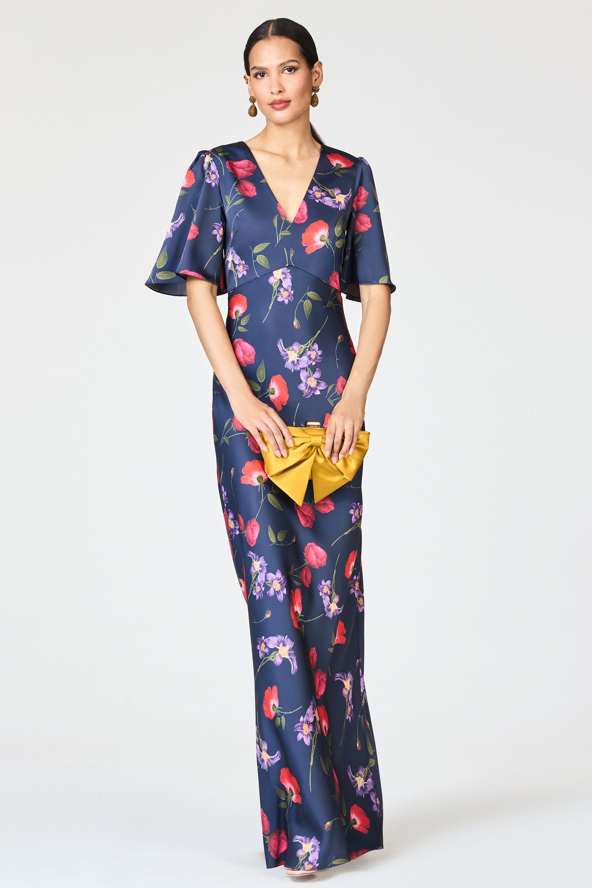 MAE GOWN - MIDNIGHT JARDIN