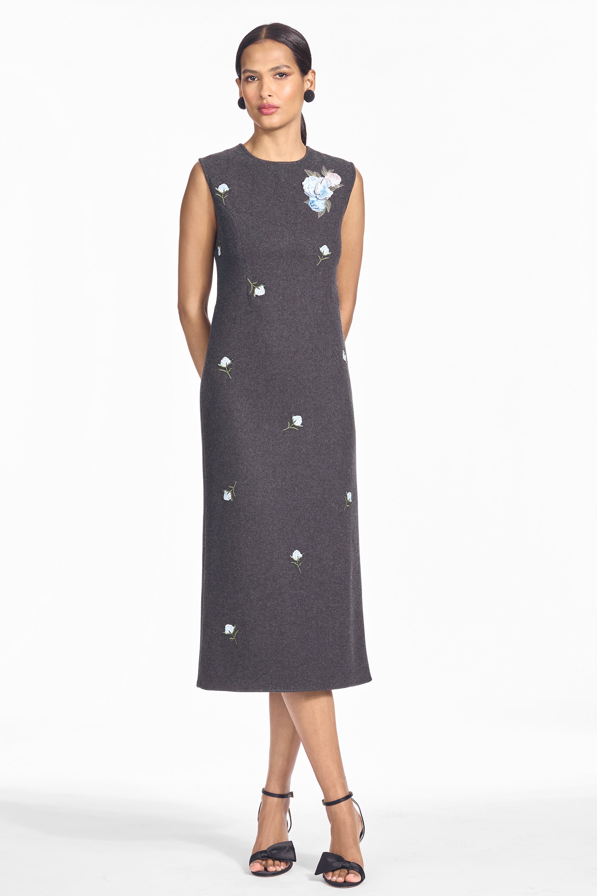 ASHER DRESS - GRAPHITE