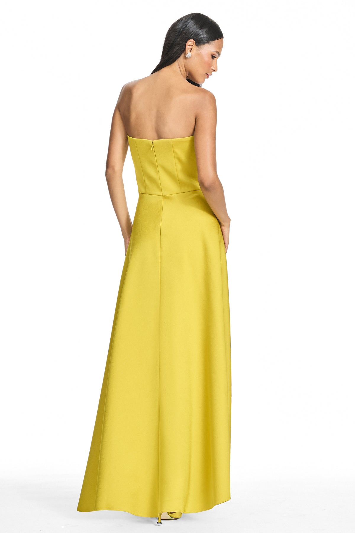 Paulina gown   citron