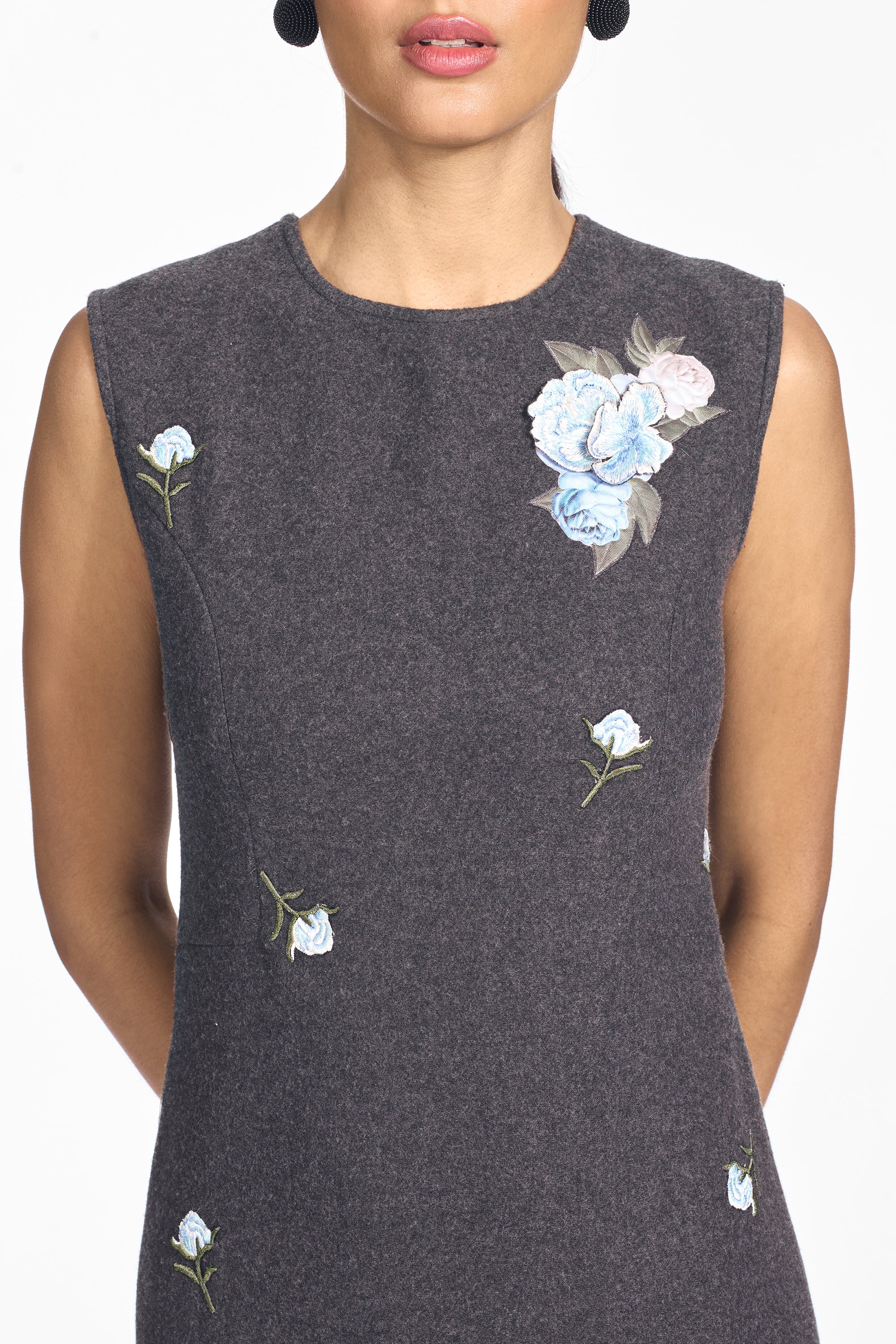 ASHER DRESS - GRAPHITE