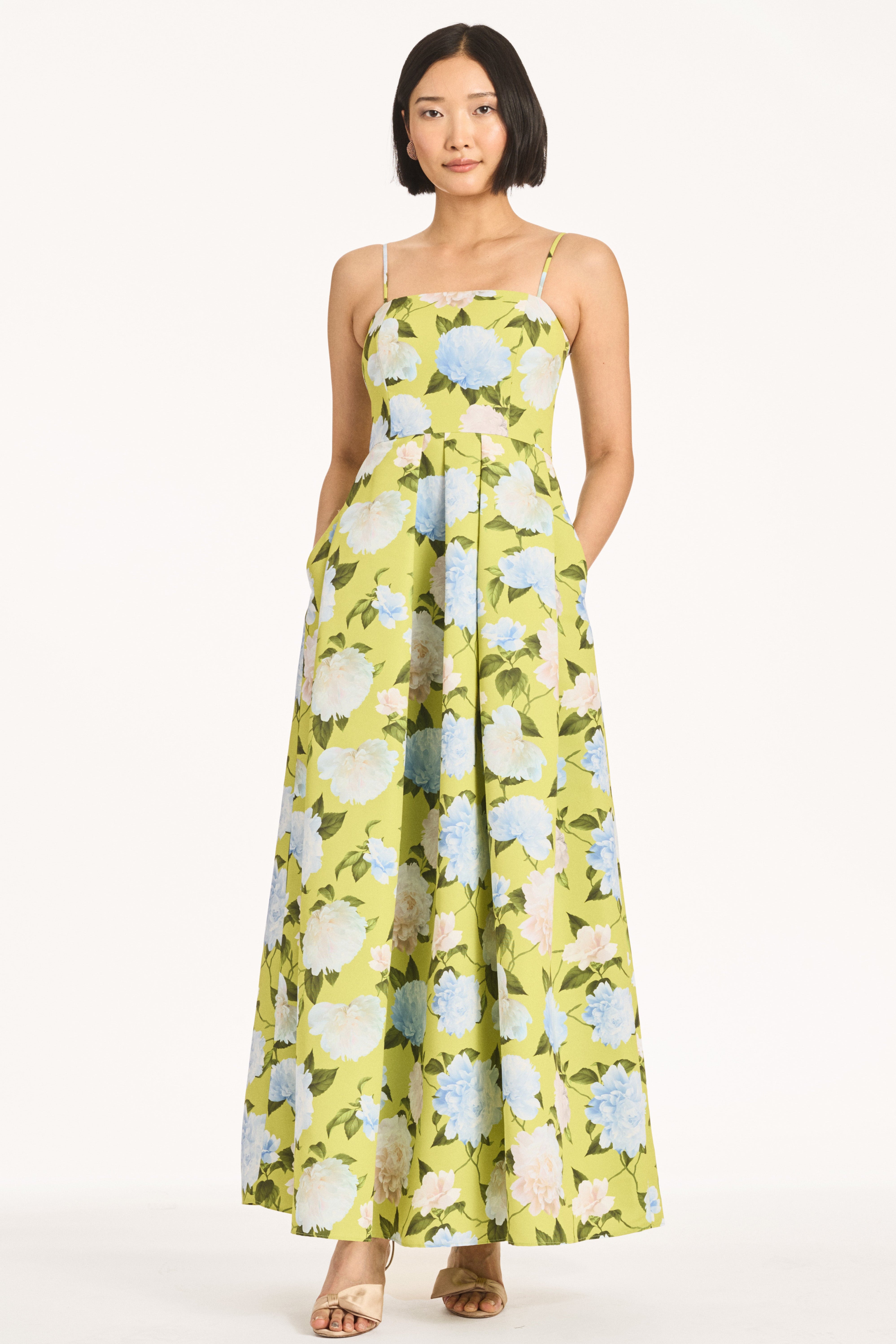 BEAU GOWN - CITRINE PEONIES