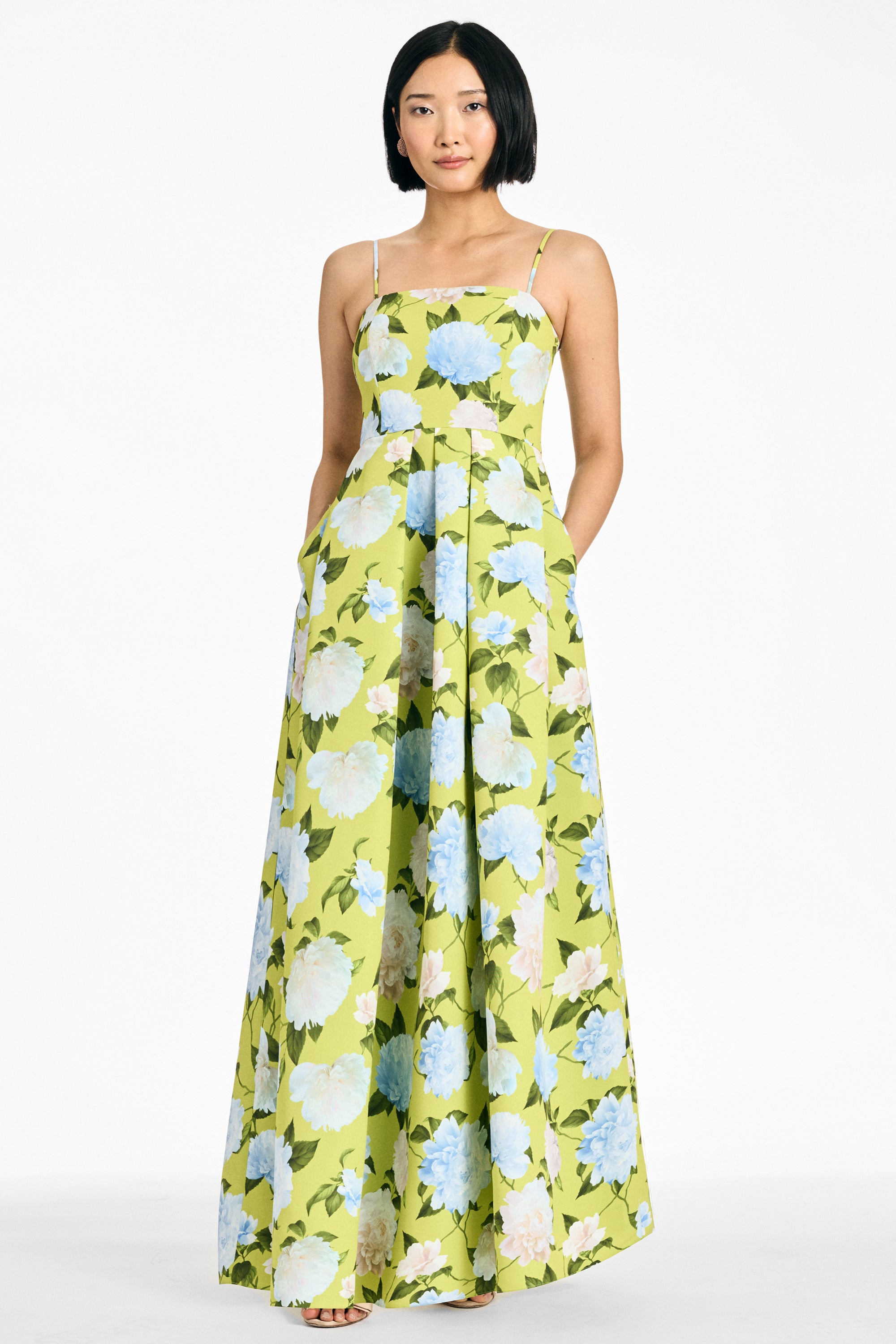 BEAU GOWN - CITRINE PEONIES