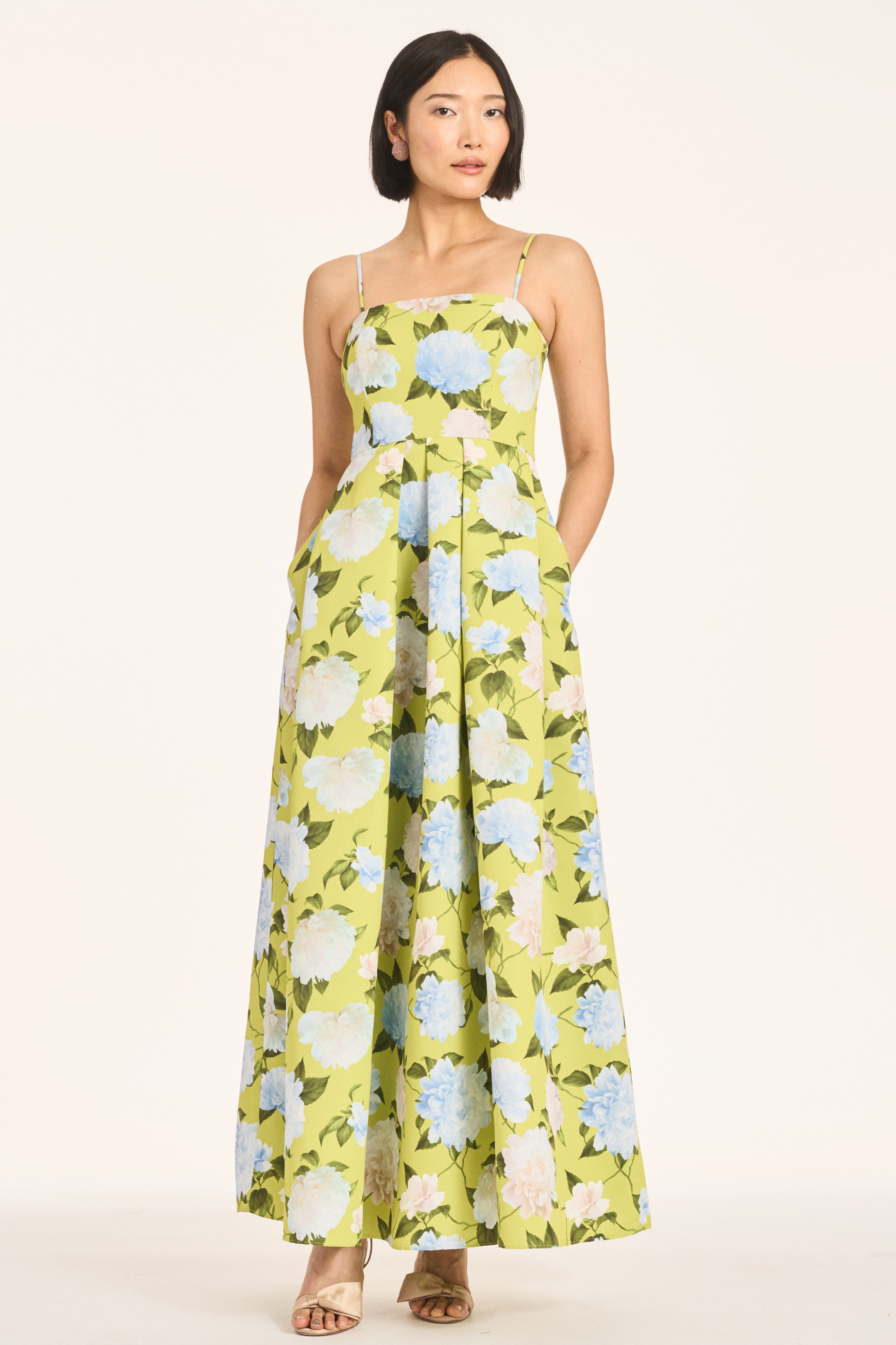 BEAU GOWN - CITRINE PEONIES