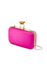 On the Rocks Clutch - Cerise