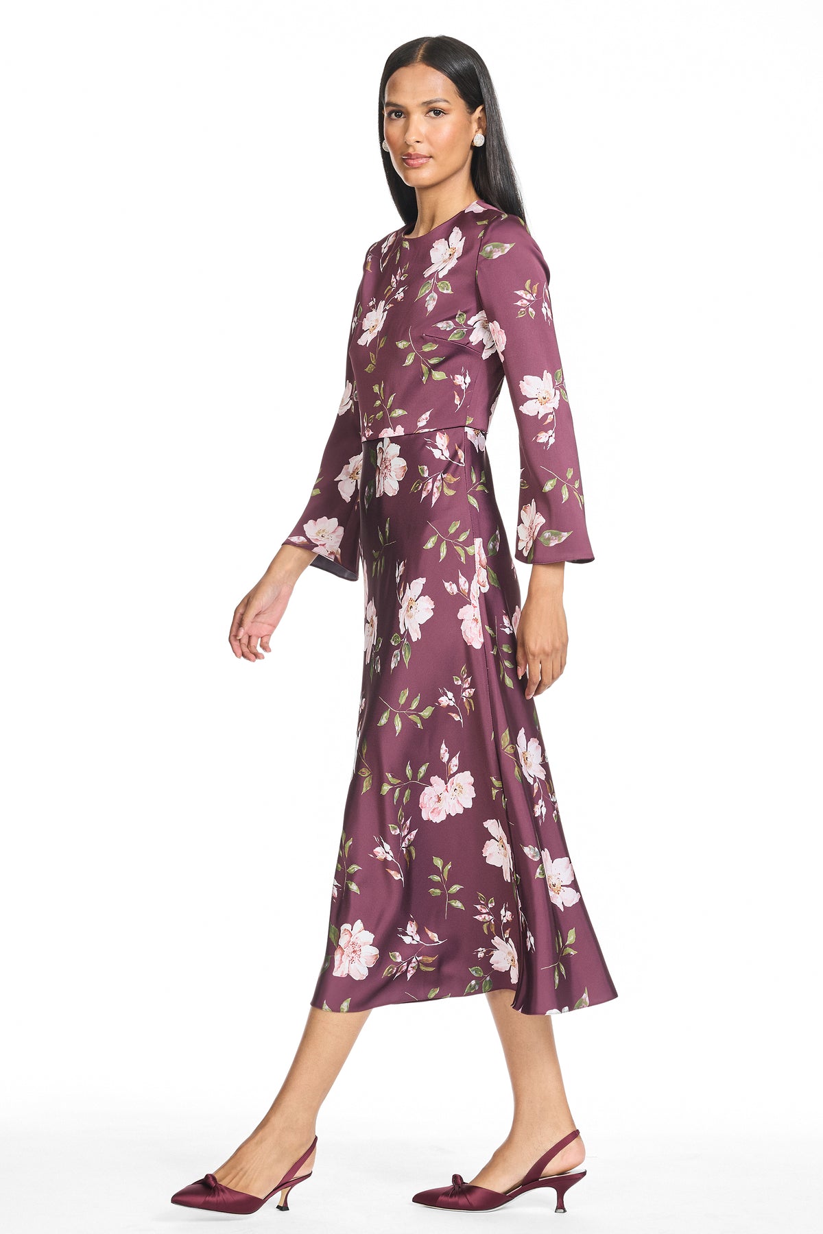 TYRA DRESS - MULBERRY MAGNOLIA